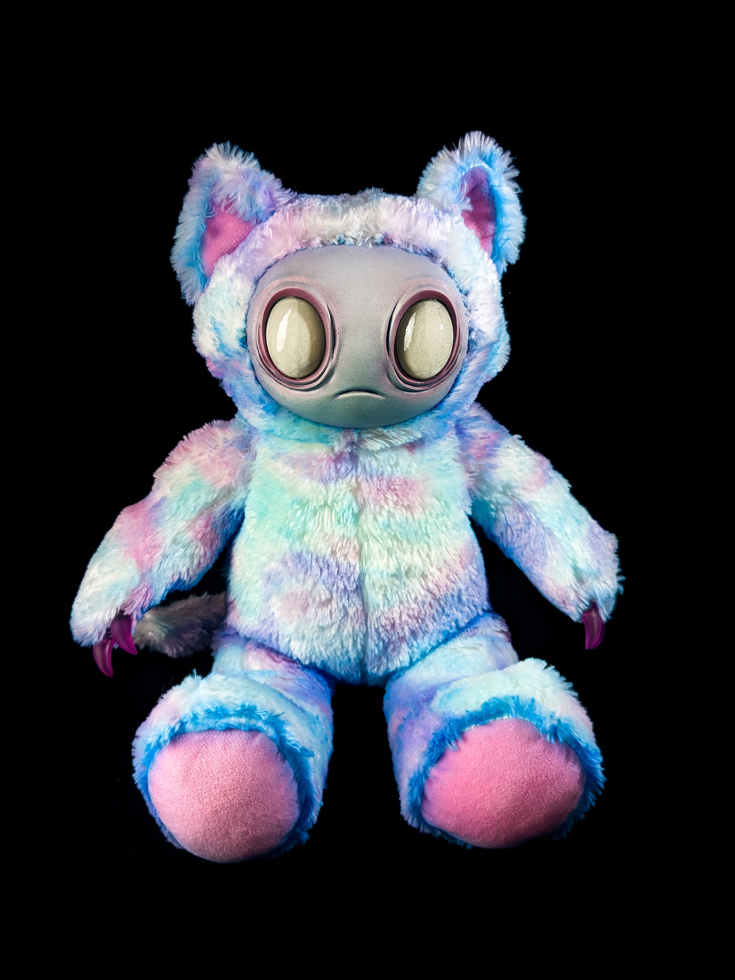 Candy Cat: MEEPORO - CRYPTCRITS Handmade Mystical Woodland Spirit Art Doll Plush Toy for Enigmatic Wanderers