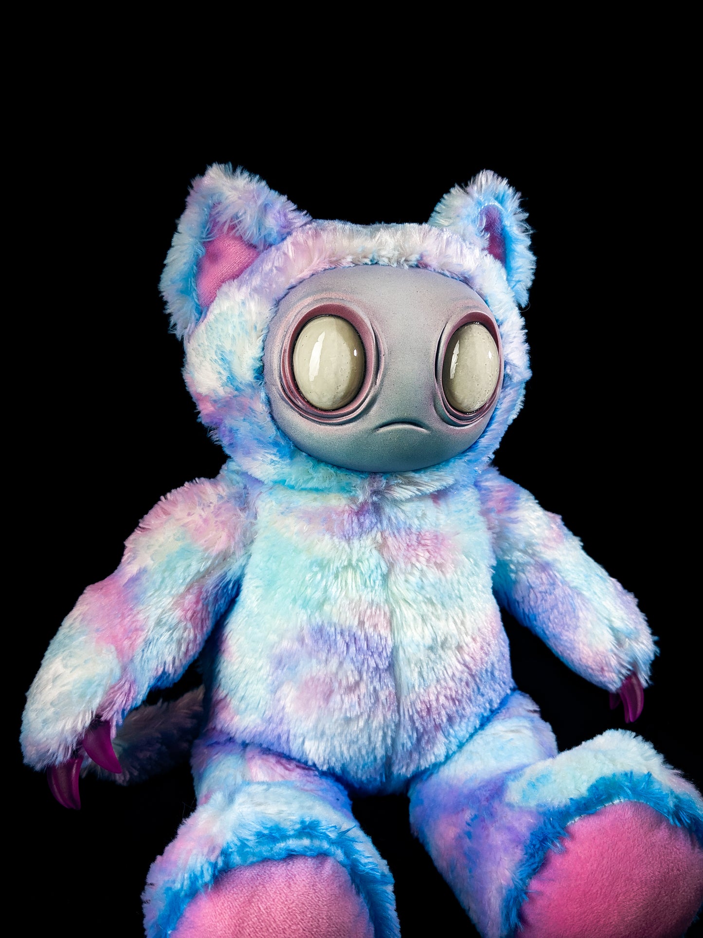 Candy Cat: MEEPORO - CRYPTCRITS Handmade Mystical Woodland Spirit Art Doll Plush Toy for Enigmatic Wanderers