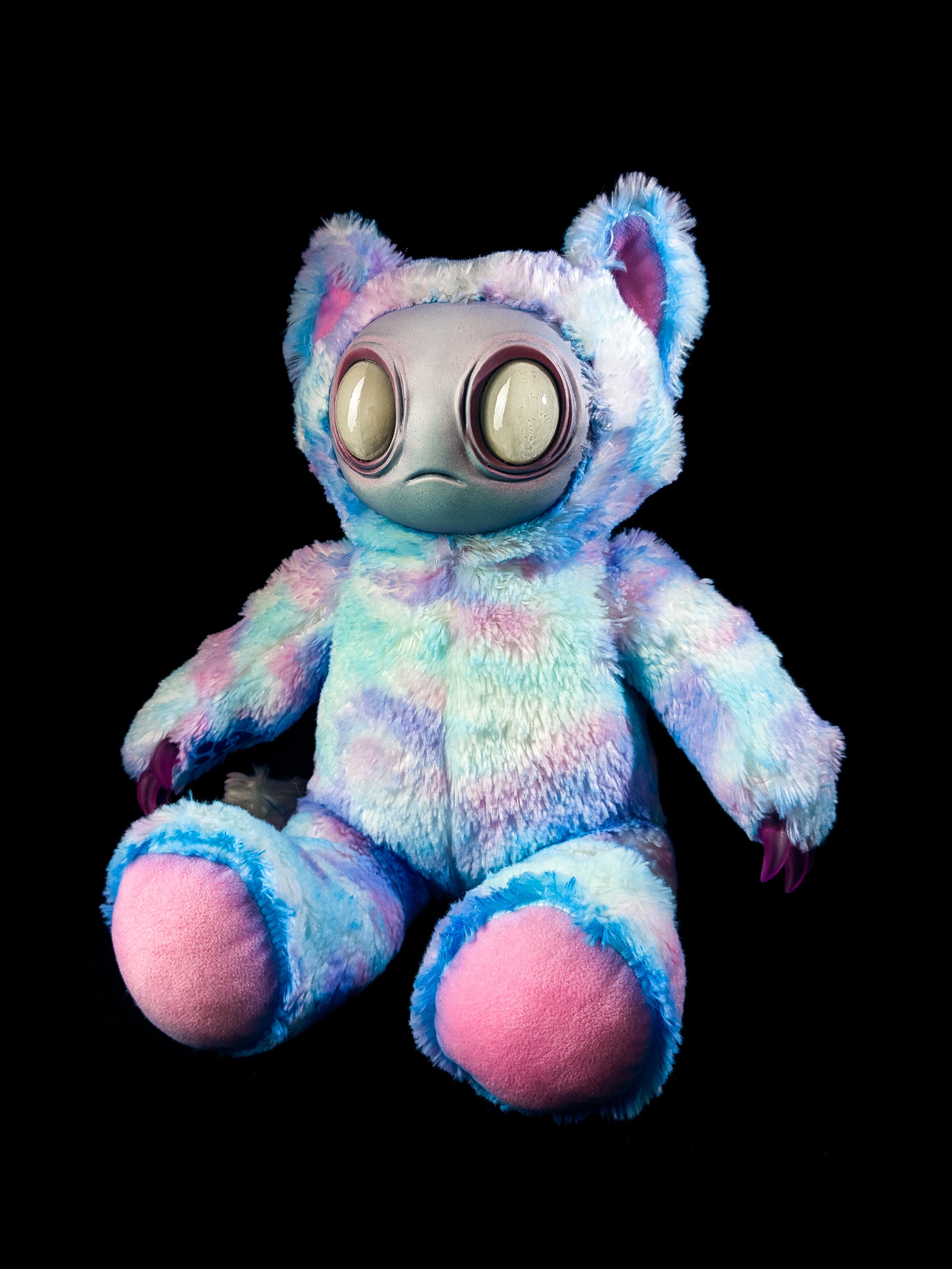 Candy Cat: MEEPORO - CRYPTCRITS Handmade Mystical Woodland Spirit Art Doll Plush Toy for Enigmatic Wanderers