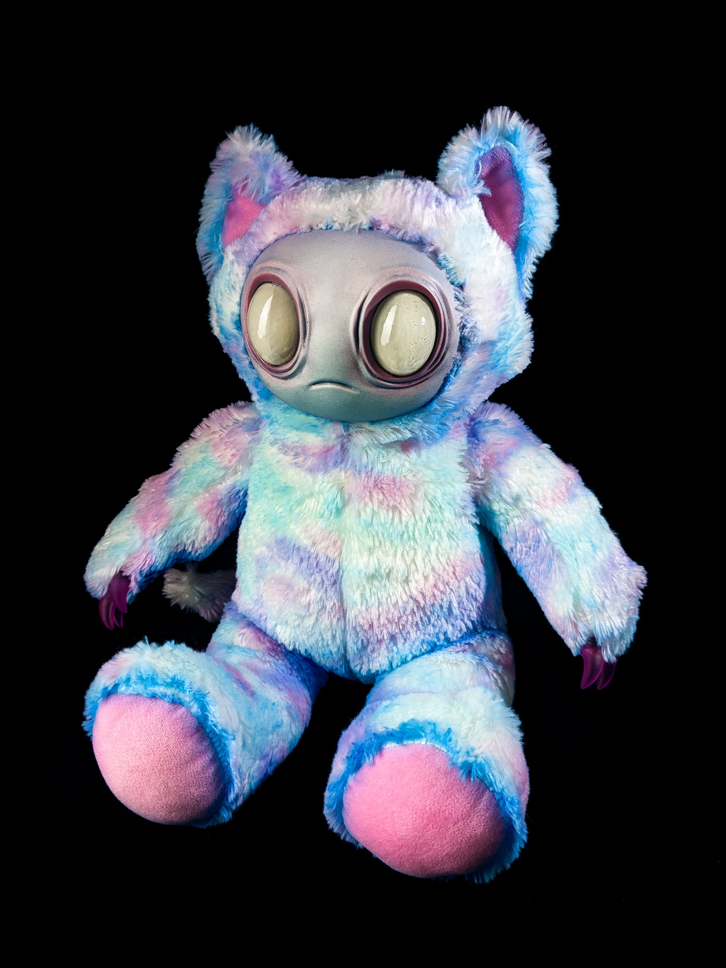 Candy Cat: MEEPORO - CRYPTCRITS Handmade Mystical Woodland Spirit Art Doll Plush Toy for Enigmatic Wanderers