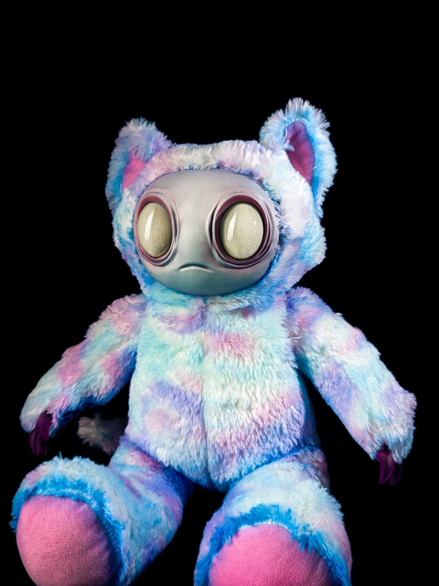 Candy Cat: MEEPORO - CRYPTCRITS Handmade Mystical Woodland Spirit Art Doll Plush Toy for Enigmatic Wanderers