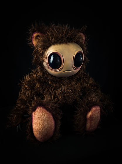 Ethereal Wilderness: Meeporo - CRYPTCRITS Handmade Mystical Woodland Spirit Art Doll Plush Toy for Enigmatic Wanderers