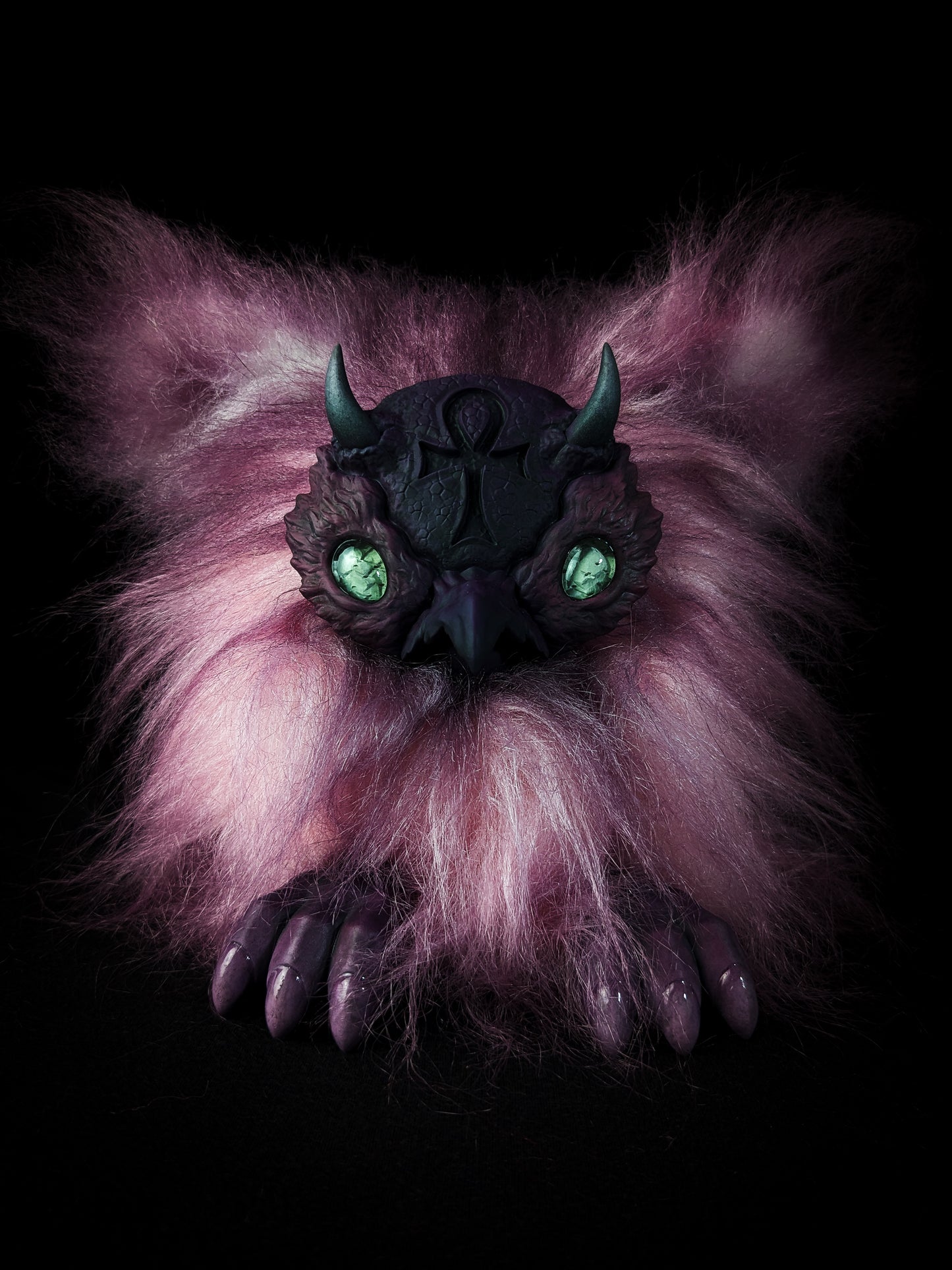 Cursed Passion - AHNIK: Custom Electronic Gothic Furby Art Doll