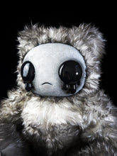 Load image into Gallery viewer, Ink-Stained Sorrow: AZAZEL- CRYPTCRITS Handcrafted Monochrome Crying Demon Art Doll Plush Toy for Eccentric Souls
