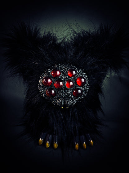 Shadow Crawler - KREBTOR: Custom Electronic Spider Furby Art Doll