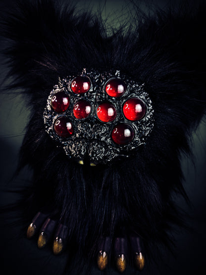 Shadow Crawler - KREBTOR: Custom Electronic Spider Furby Art Doll