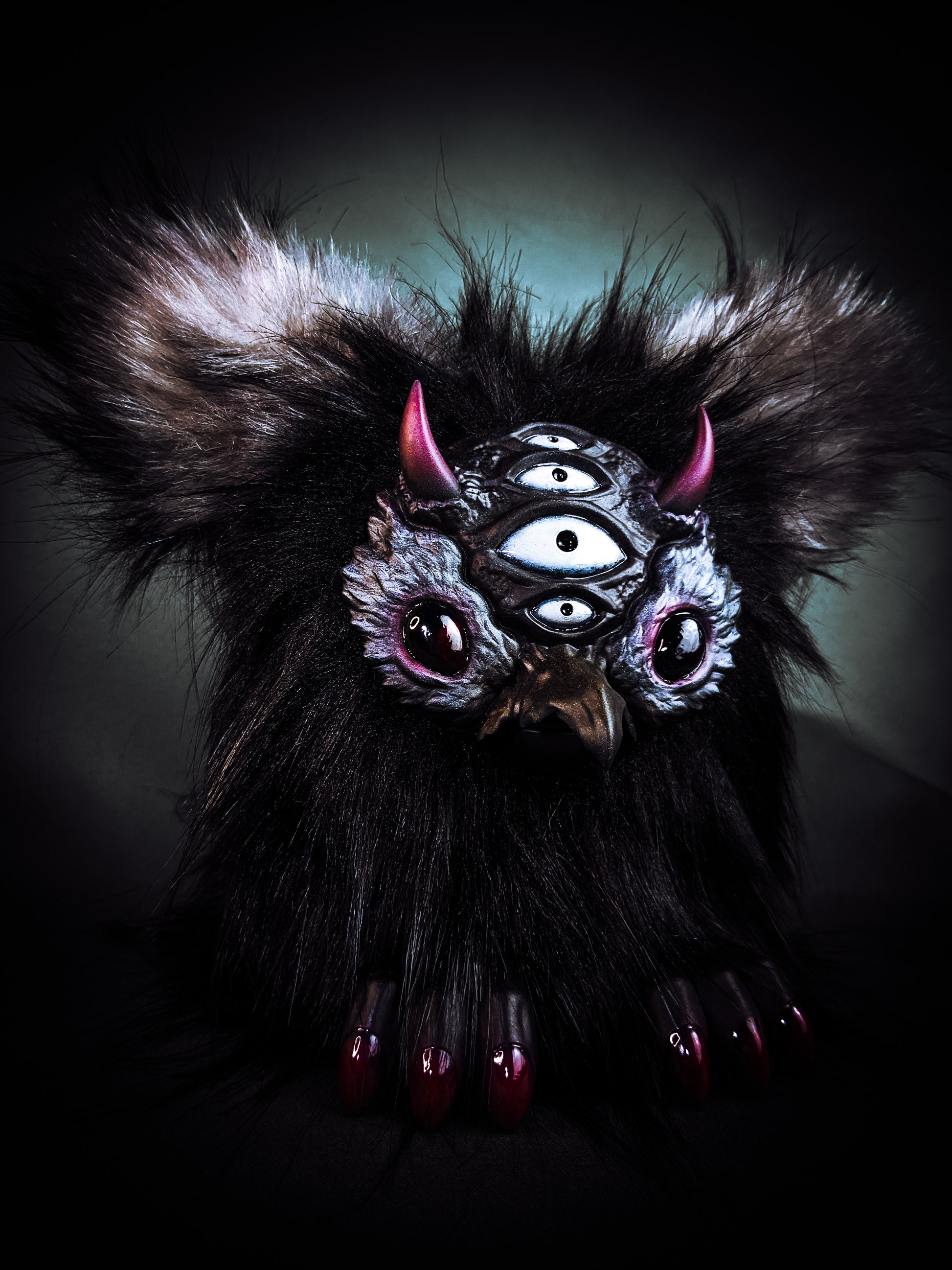 Oyasumi - FURBSUMI: Oyasumi Punpun-inspired Custom Furby Art Doll