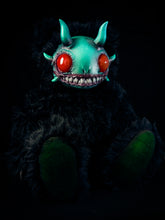 Load image into Gallery viewer, Oceanic Enigma: REEFUL - CRYPTCRITZ Handcrafted Deep Sea Demon Art Doll Plush Toy for Dark Enchantresses of the Abyss

