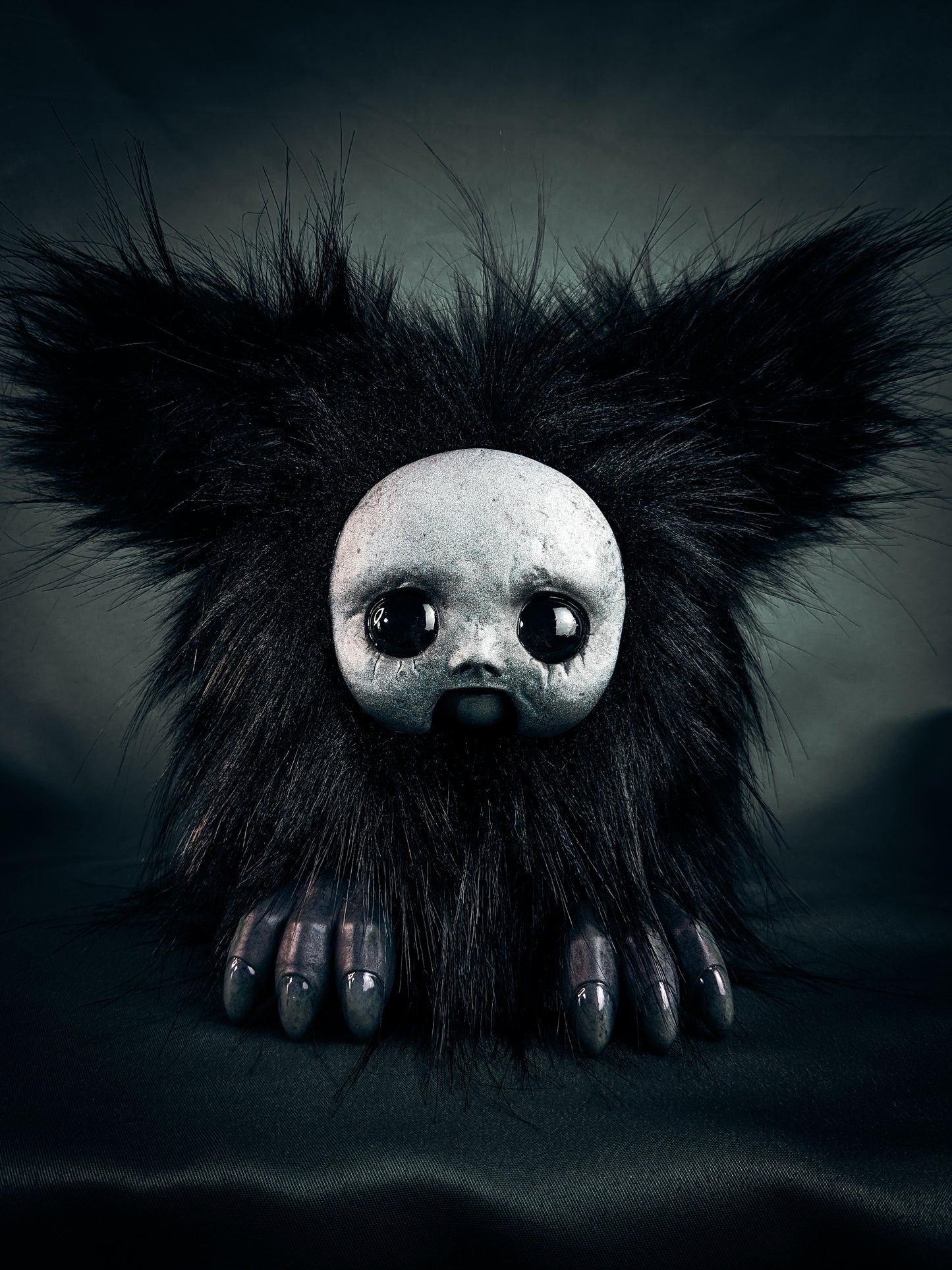 Drifting Dread - RUIN: Custom Electronic Gothic Furby Art Doll