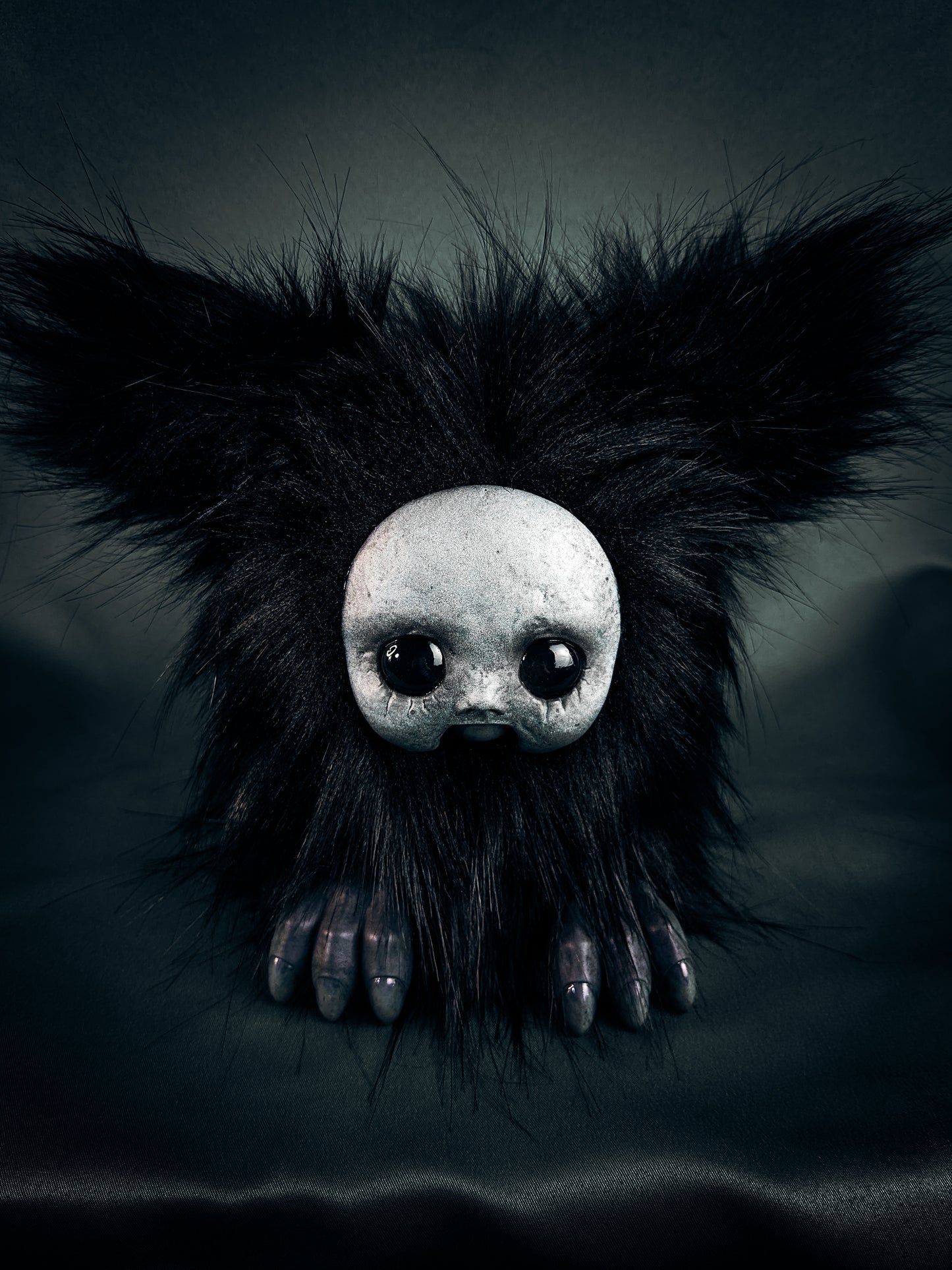 Drifting Dread - RUIN: Custom Electronic Gothic Furby Art Doll