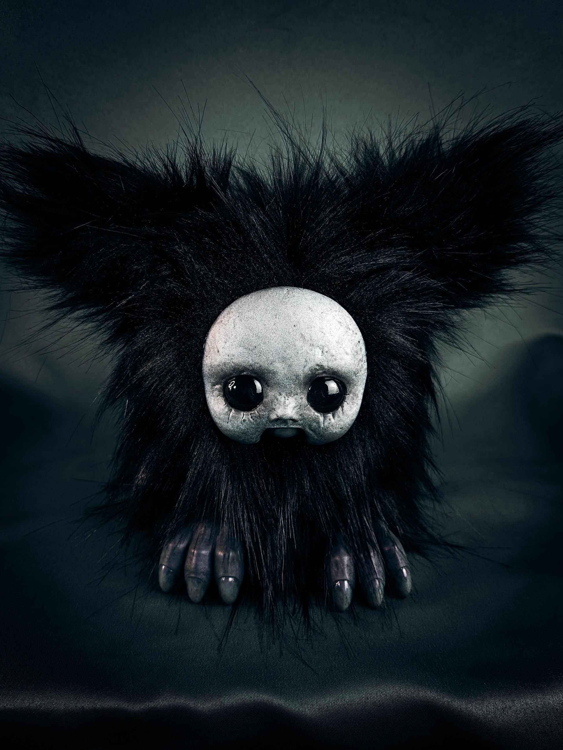 Drifting Dread - RUIN: Custom Electronic Gothic Furby Art Doll