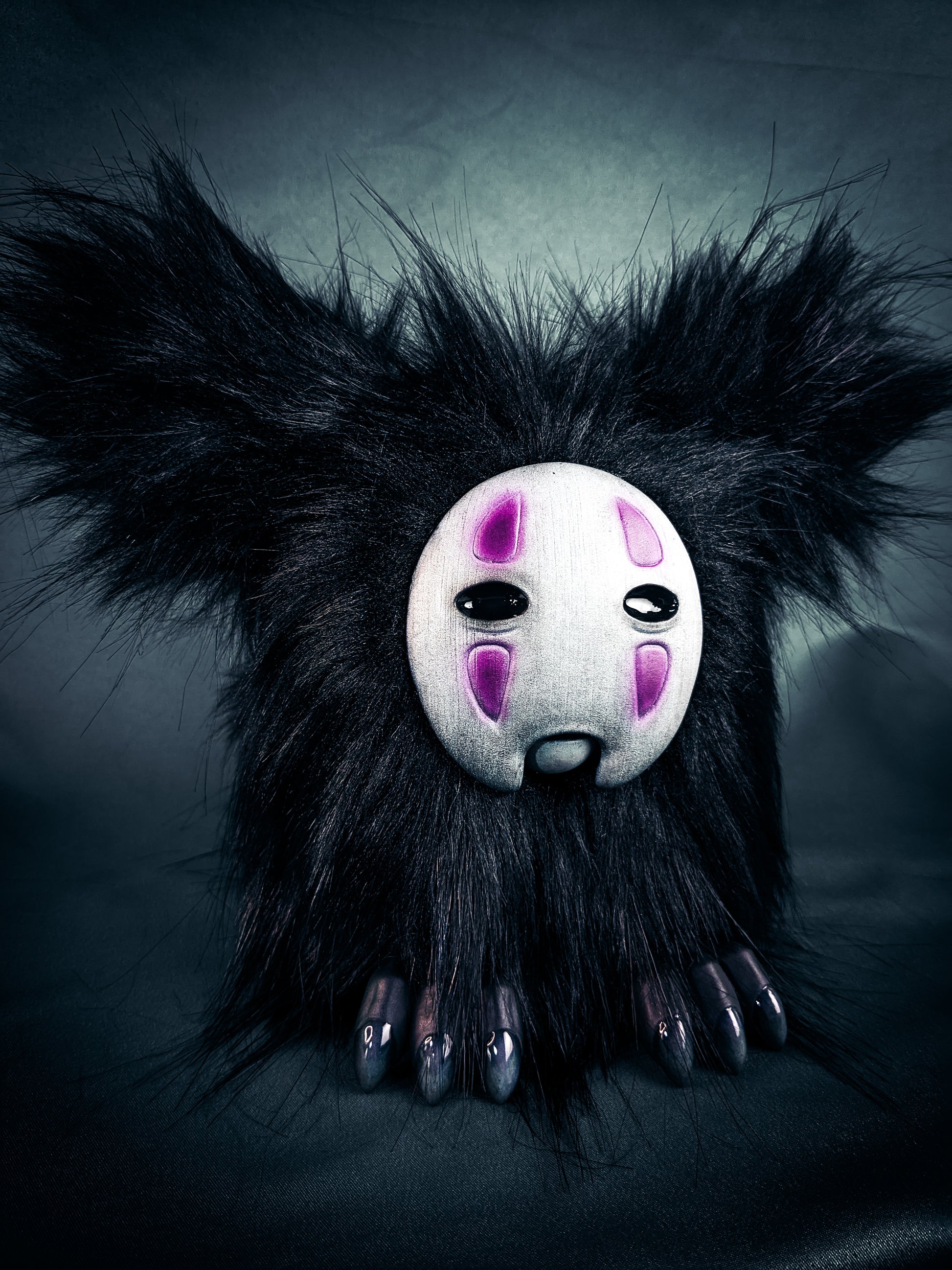 No-Furb - KAONASHI: Custom Electronic Spirited Away Furby Art Doll