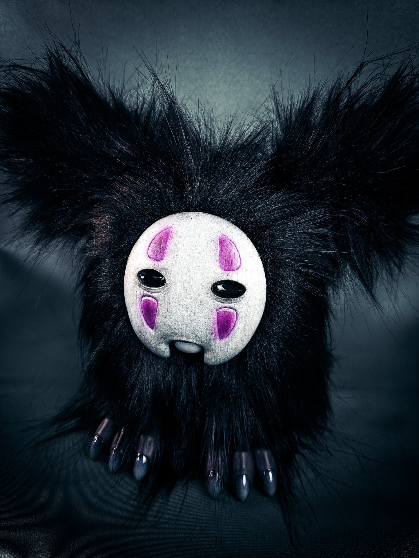 No-Furb - KAONASHI: Custom Electronic Spirited Away Furby Art Doll