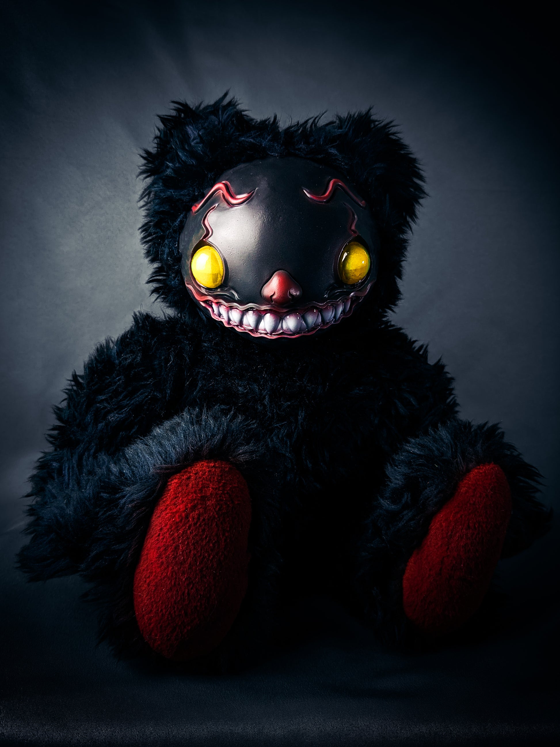 Bloody Floss: ROTTLEZ - CRYPTCRITZ Handcrafted Creepy Clown Art Doll Plush Toy for Circus Carnies