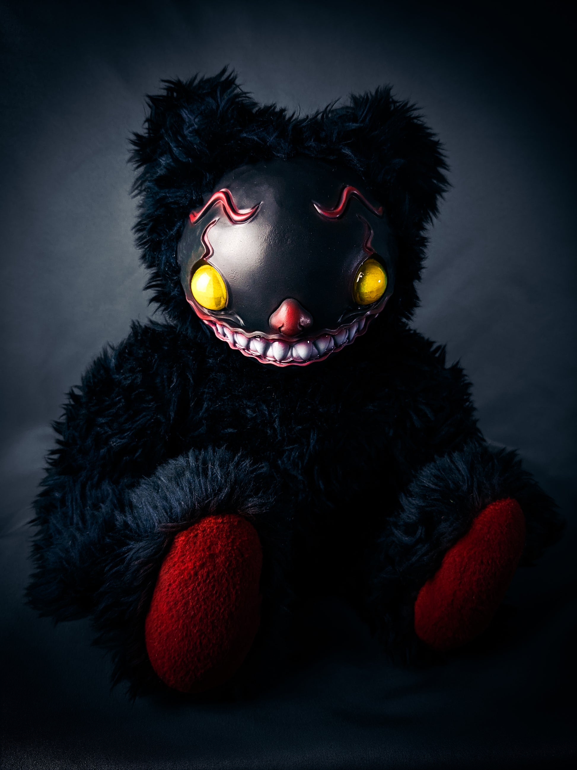 Bloody Floss: ROTTLEZ - CRYPTCRITZ Handcrafted Creepy Clown Art Doll Plush Toy for Circus Carnies