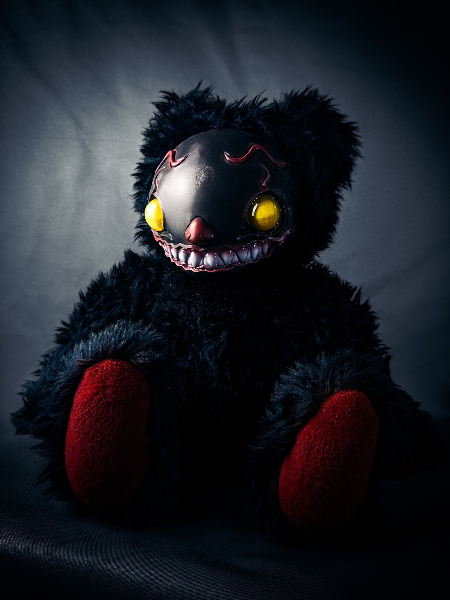 Bloody Floss: ROTTLEZ - CRYPTCRITZ Handcrafted Creepy Clown Art Doll Plush Toy for Circus Carnies