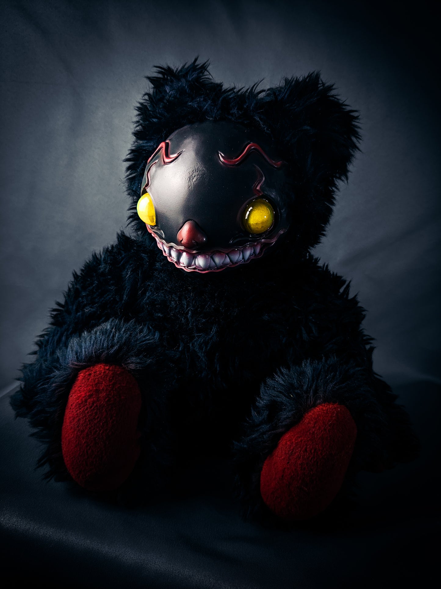 Bloody Floss: ROTTLEZ - CRYPTCRITZ Handcrafted Creepy Clown Art Doll Plush Toy for Circus Carnies