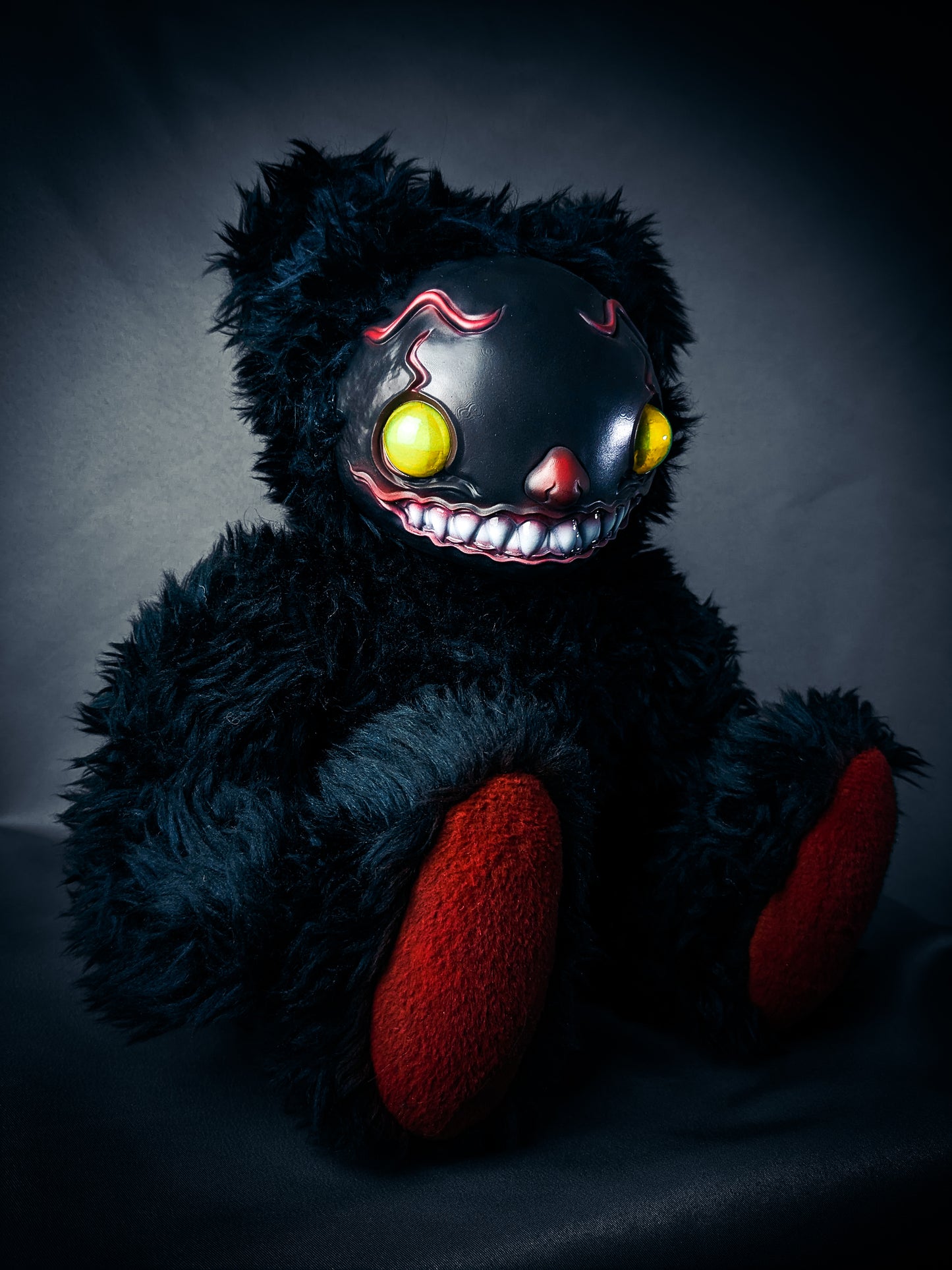 Bloody Floss: ROTTLEZ - CRYPTCRITZ Handcrafted Creepy Clown Art Doll Plush Toy for Circus Carnies