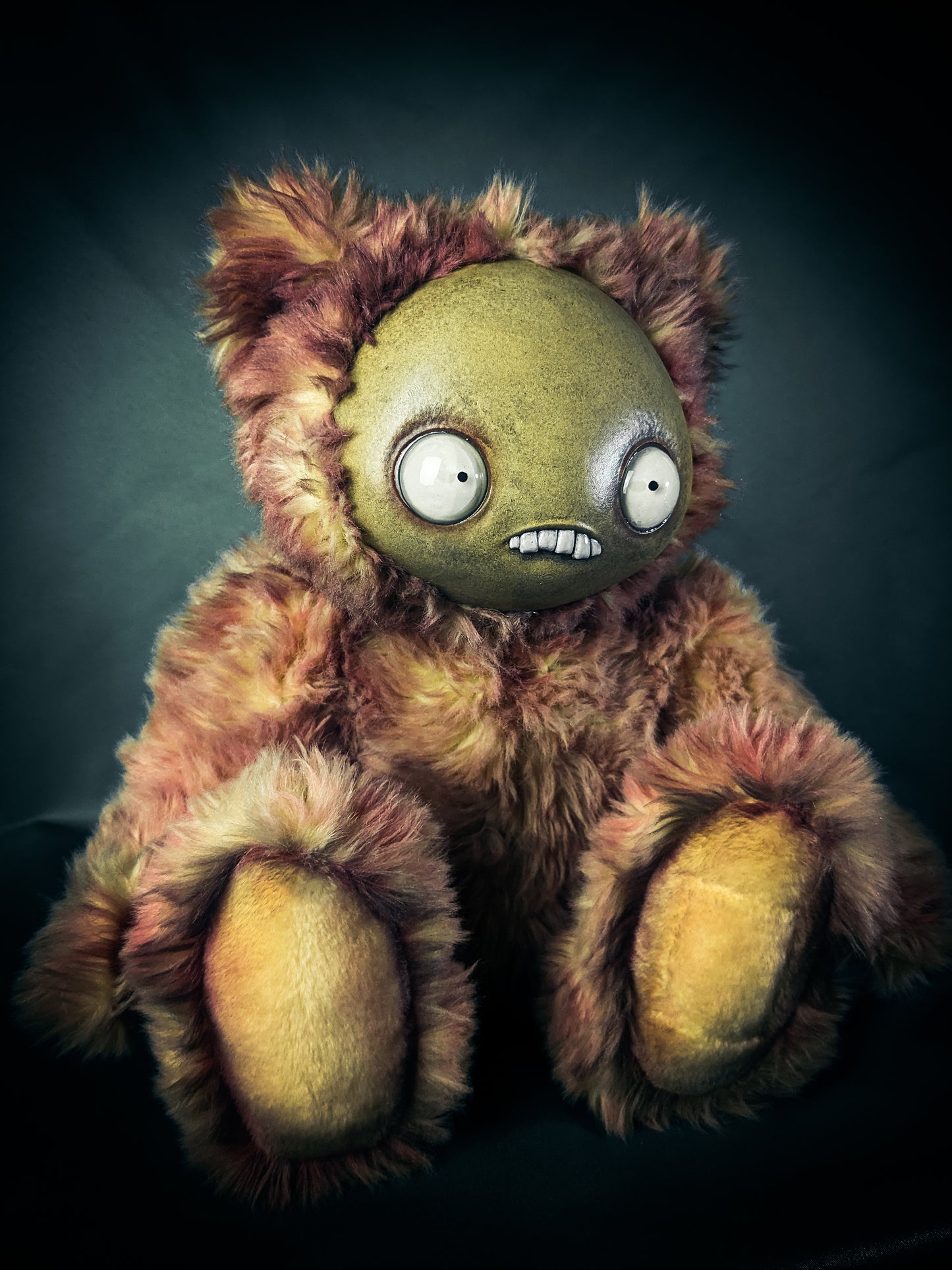 Bleeding Psychosis: JITTERS - CRYPTCRITZ Handcrafted Creepy Monster Art Doll Plush Toy for Unhinged Individuals