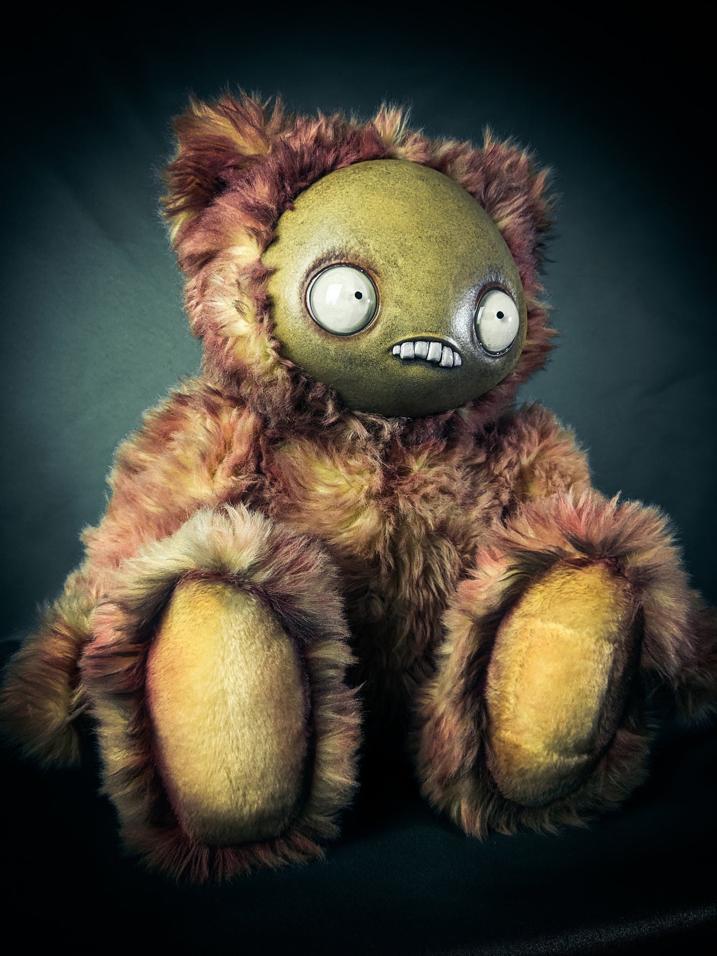 Bleeding Psychosis: JITTERS - CRYPTCRITZ Handcrafted Creepy Monster Art Doll Plush Toy for Unhinged Individuals