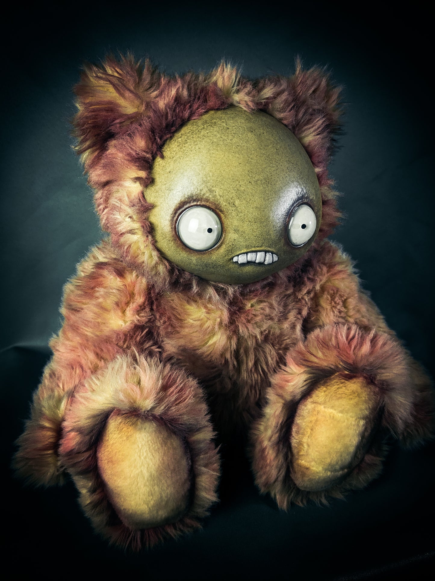 Bleeding Psychosis: JITTERS - CRYPTCRITZ Handcrafted Creepy Monster Art Doll Plush Toy for Unhinged Individuals