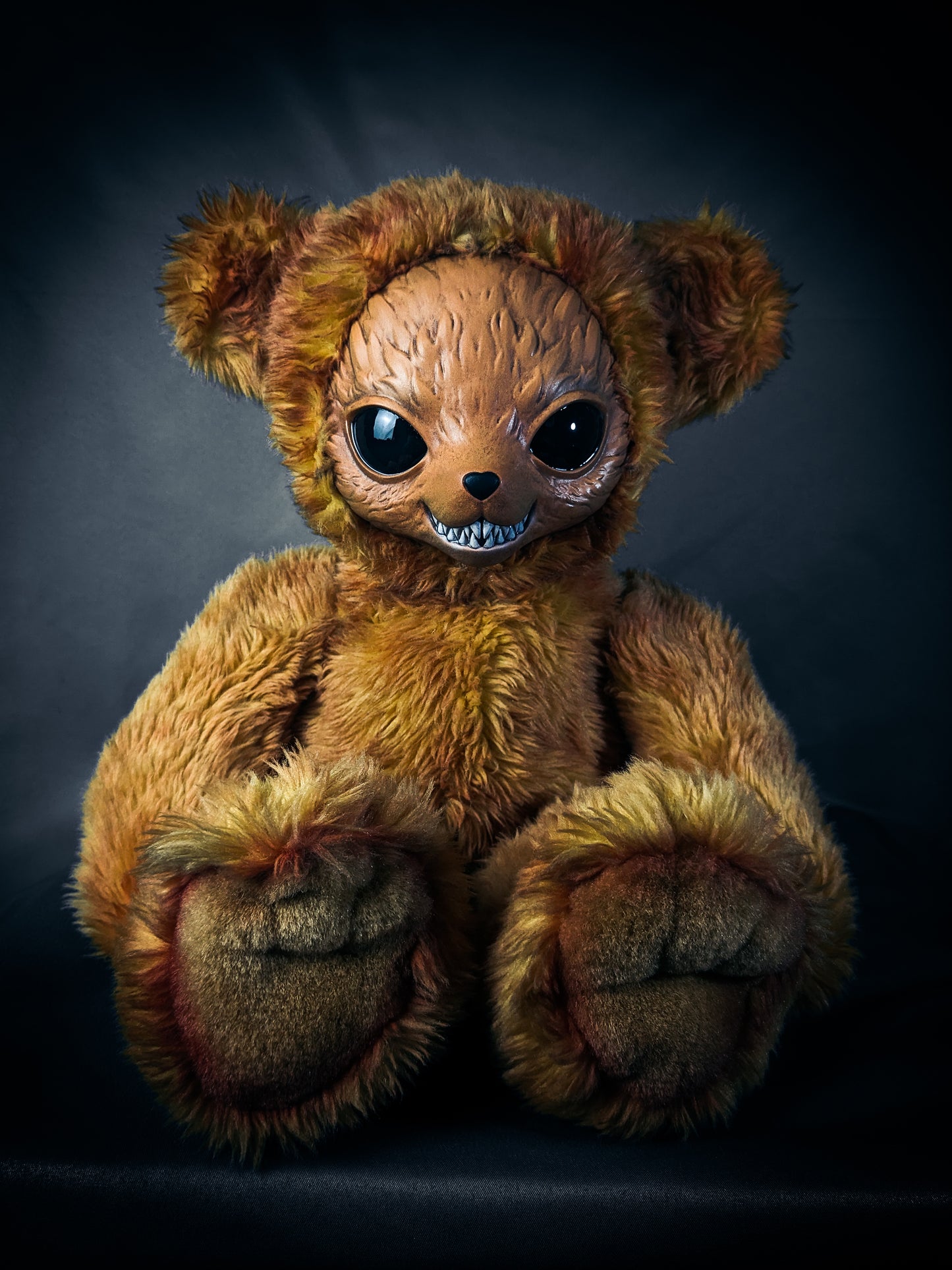 Teething n' Tearing: HOWL - CRYPTCRITS Handcrafted Creepy Cute Monster Art Doll Plush Toy for Cryptozoologists