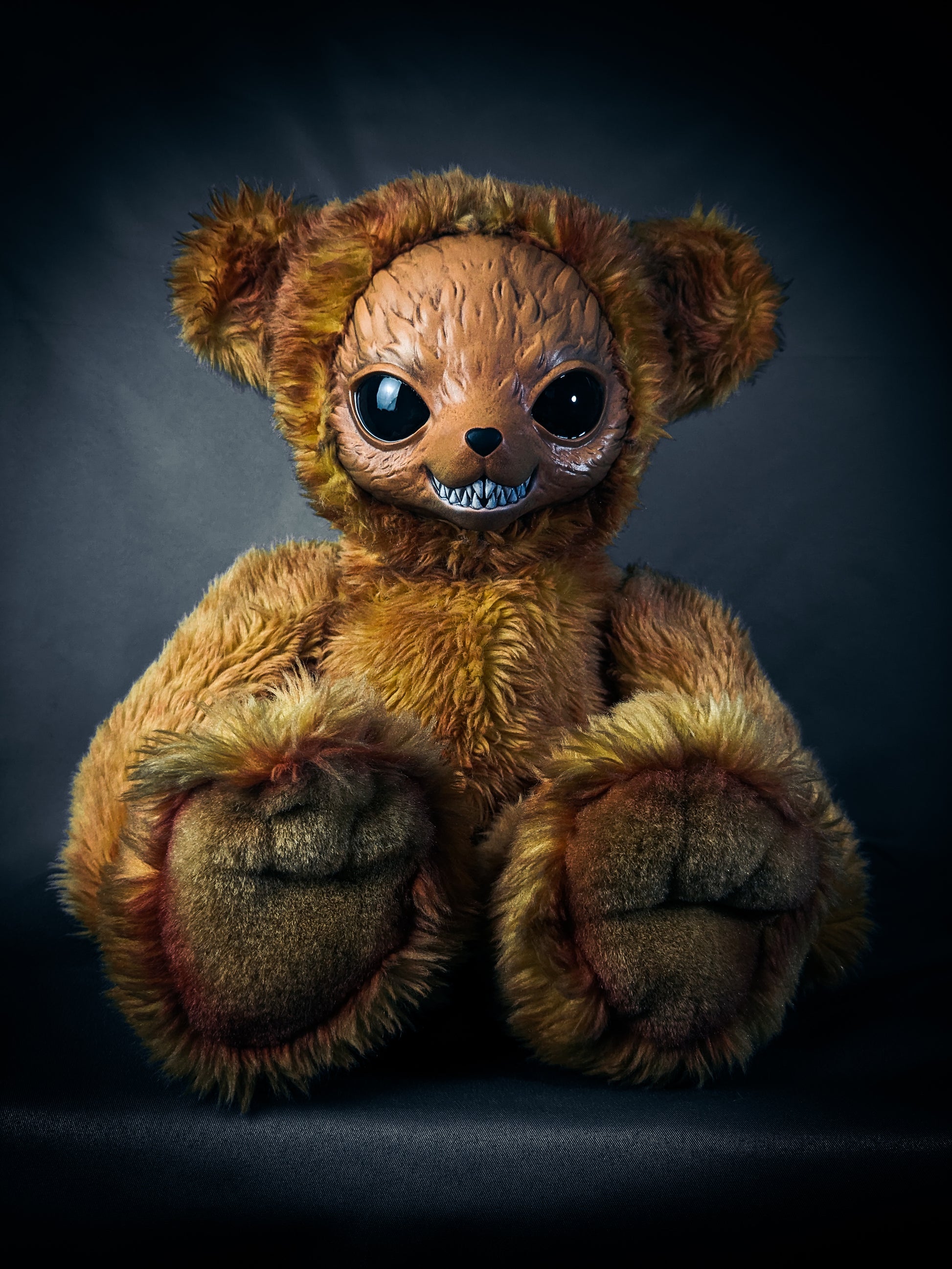 Teething n' Tearing: HOWL - CRYPTCRITS Handcrafted Creepy Cute Monster Art Doll Plush Toy for Cryptozoologists