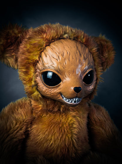 Teething n' Tearing: HOWL - CRYPTCRITS Handcrafted Creepy Cute Monster Art Doll Plush Toy for Cryptozoologists