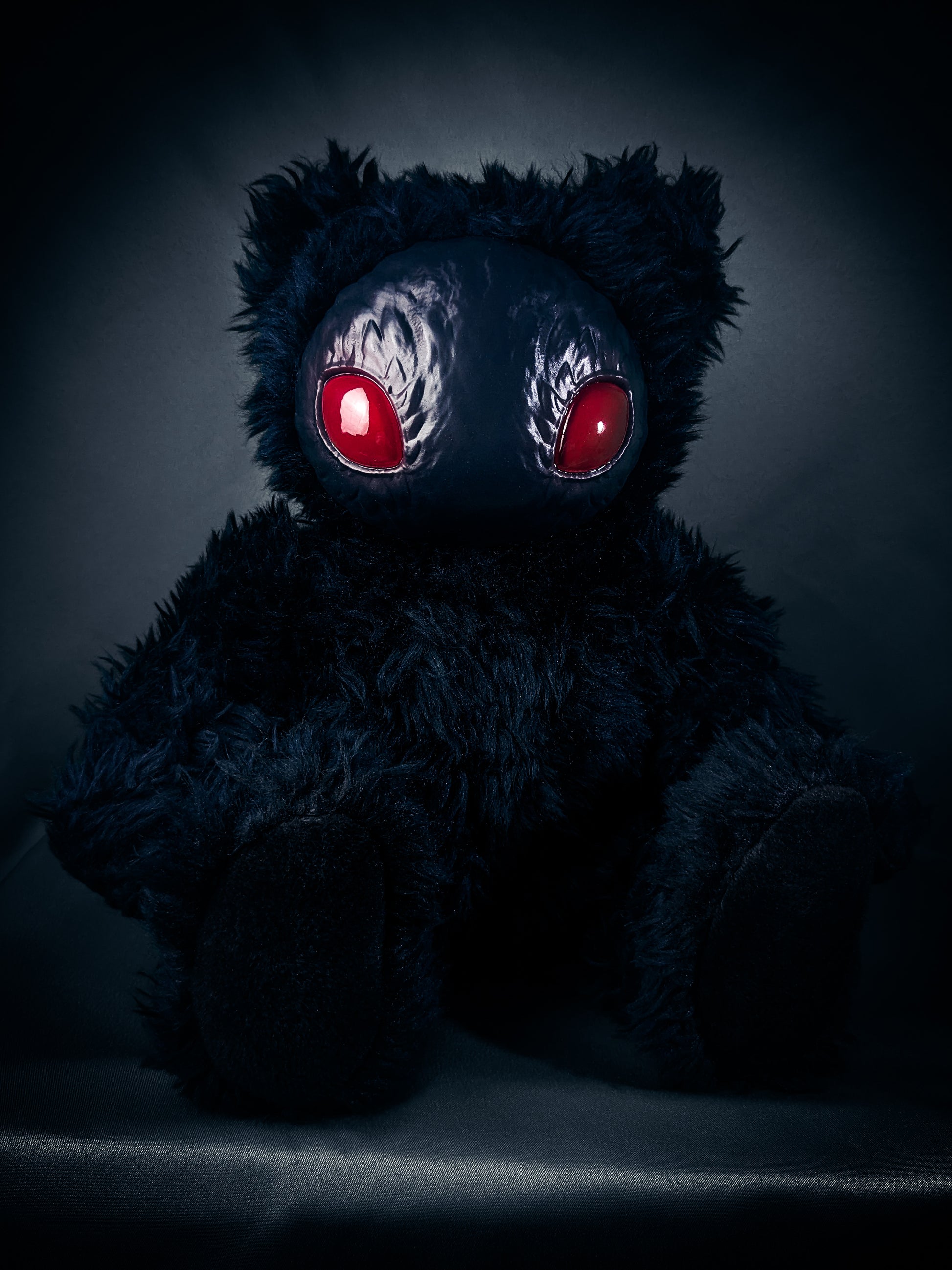 Arcane Flutter: HOLOTH - CRYPTCRITZ Handmade Moth Alien Art Doll Plush Toy for Mysterious Space Explorers