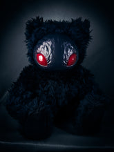 Load image into Gallery viewer, Arcane Flutter: HOLOTH - CRYPTCRITZ Handmade Moth Alien Art Doll Plush Toy for Mysterious Space Explorers
