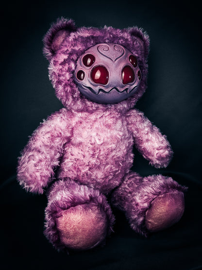 Spindly Sprinkle: ARAKOBE - CRYPTCRITS Handmade Plush Toy Art Doll for Art Enthusiasts