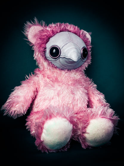 Sickly Sweet: AMBROISE - CRYPTCRITZ Handcrafted Creepy Cute Plague Doctor Art Doll Plush Toy for Eccentric Souls