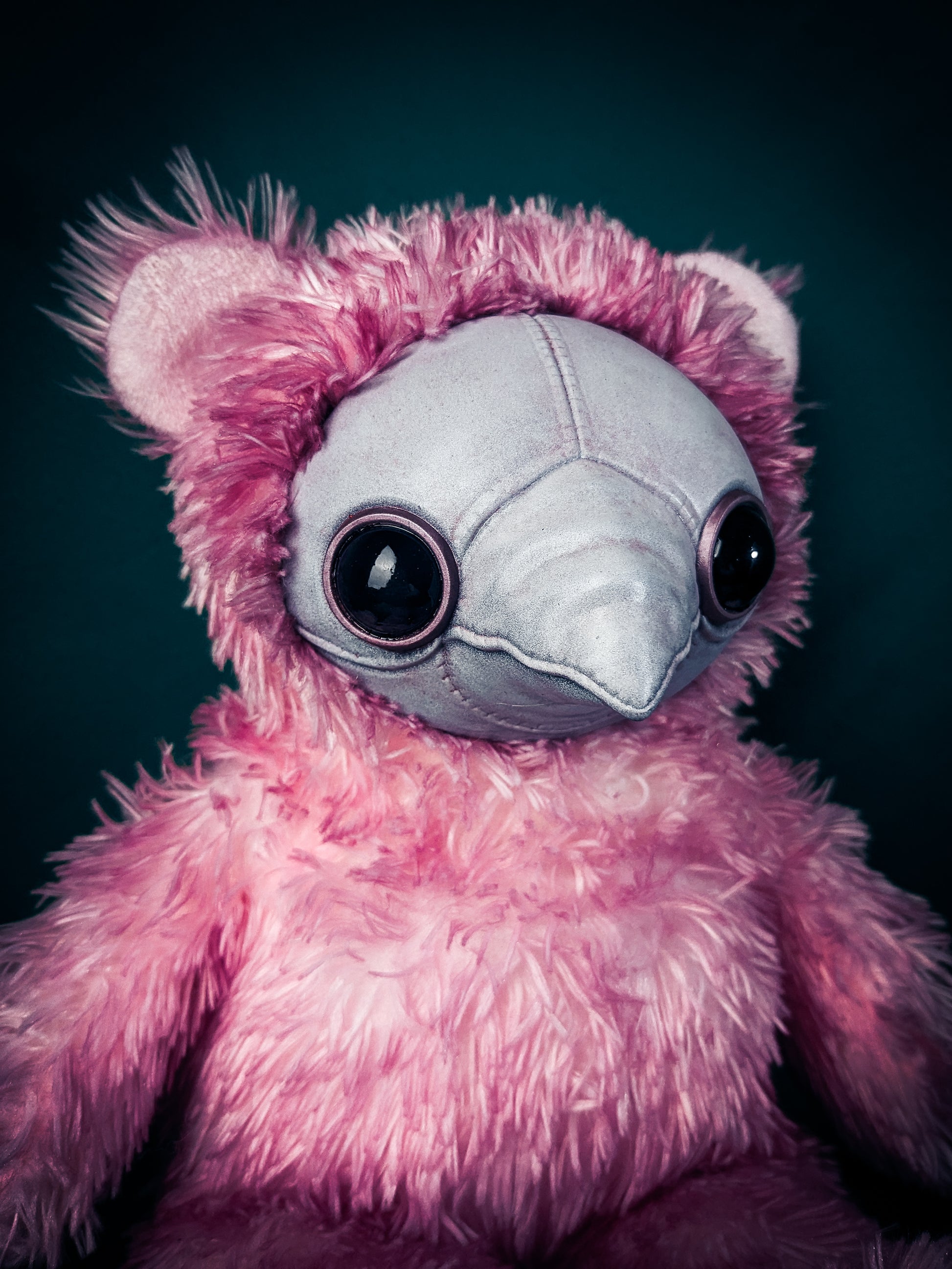 Sickly Sweet: AMBROISE - CRYPTCRITZ Handcrafted Creepy Cute Plague Doctor Art Doll Plush Toy for Eccentric Souls