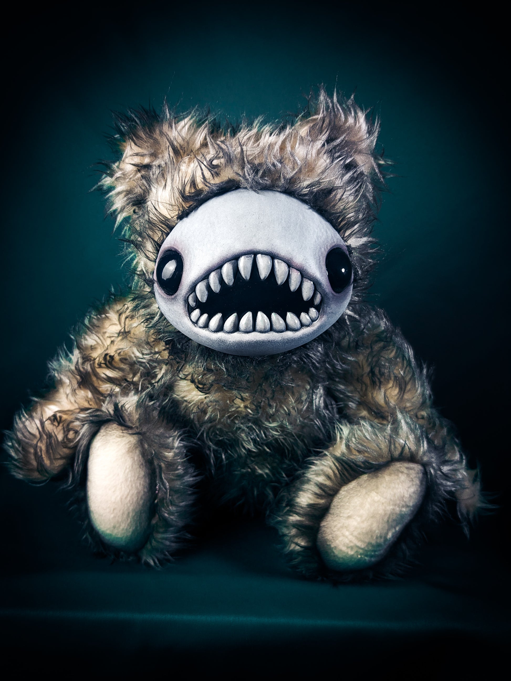 Alabaster Paranoia: SKREE- CRYPTCRITZ Handmade Plush Toy Art Doll for Freaky Folks