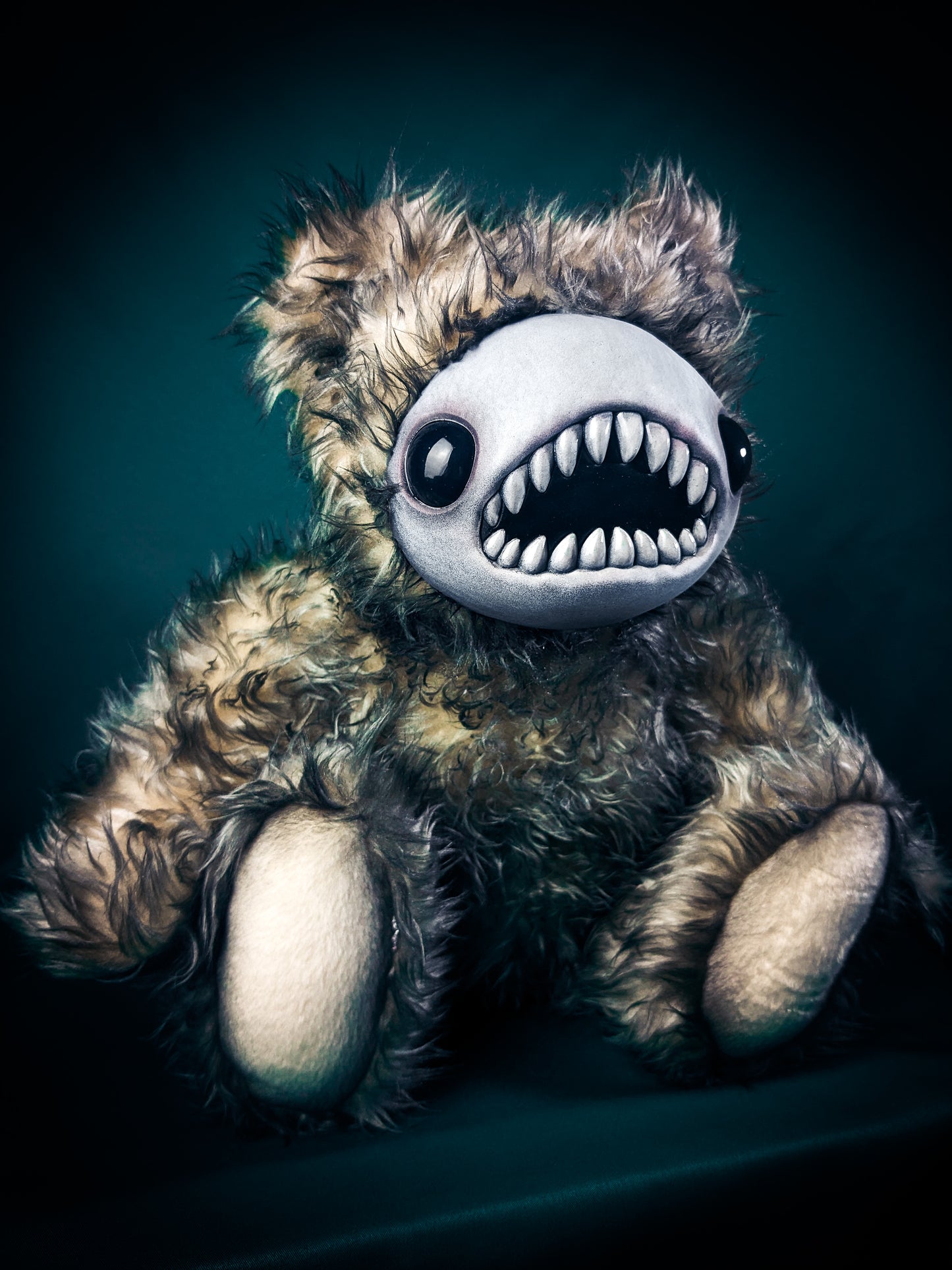 Alabaster Paranoia: SKREE- CRYPTCRITZ Handmade Plush Toy Art Doll for Freaky Folks