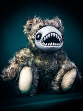 Load image into Gallery viewer, Alabaster Paranoia: SKREE- CRYPTCRITZ Handmade Plush Toy Art Doll for Freaky Folks
