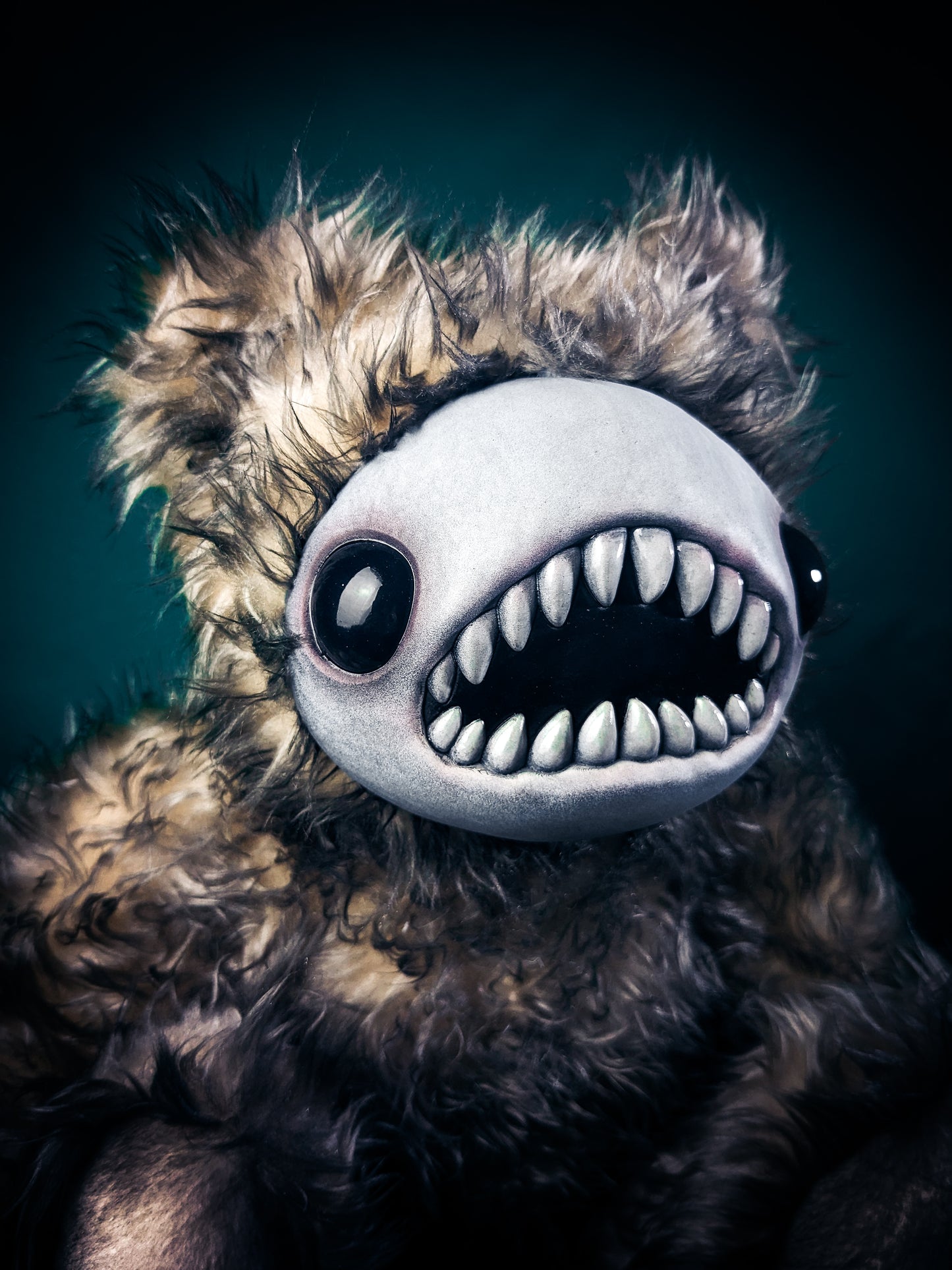 Alabaster Paranoia: SKREE- CRYPTCRITZ Handmade Plush Toy Art Doll for Freaky Folks