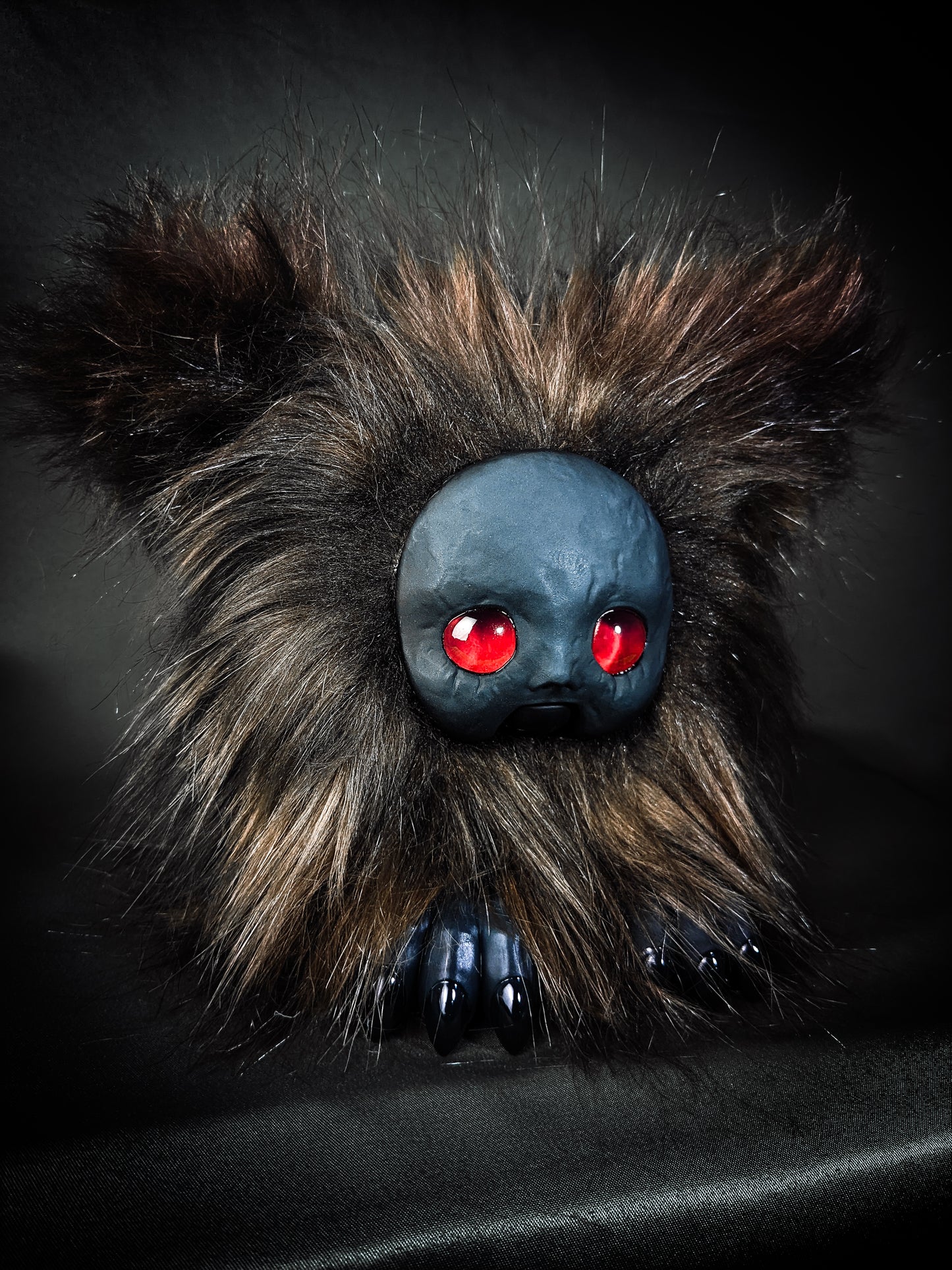 Hollow Remnant - RUIN: Custom Electronic Gothic Furby Art Doll