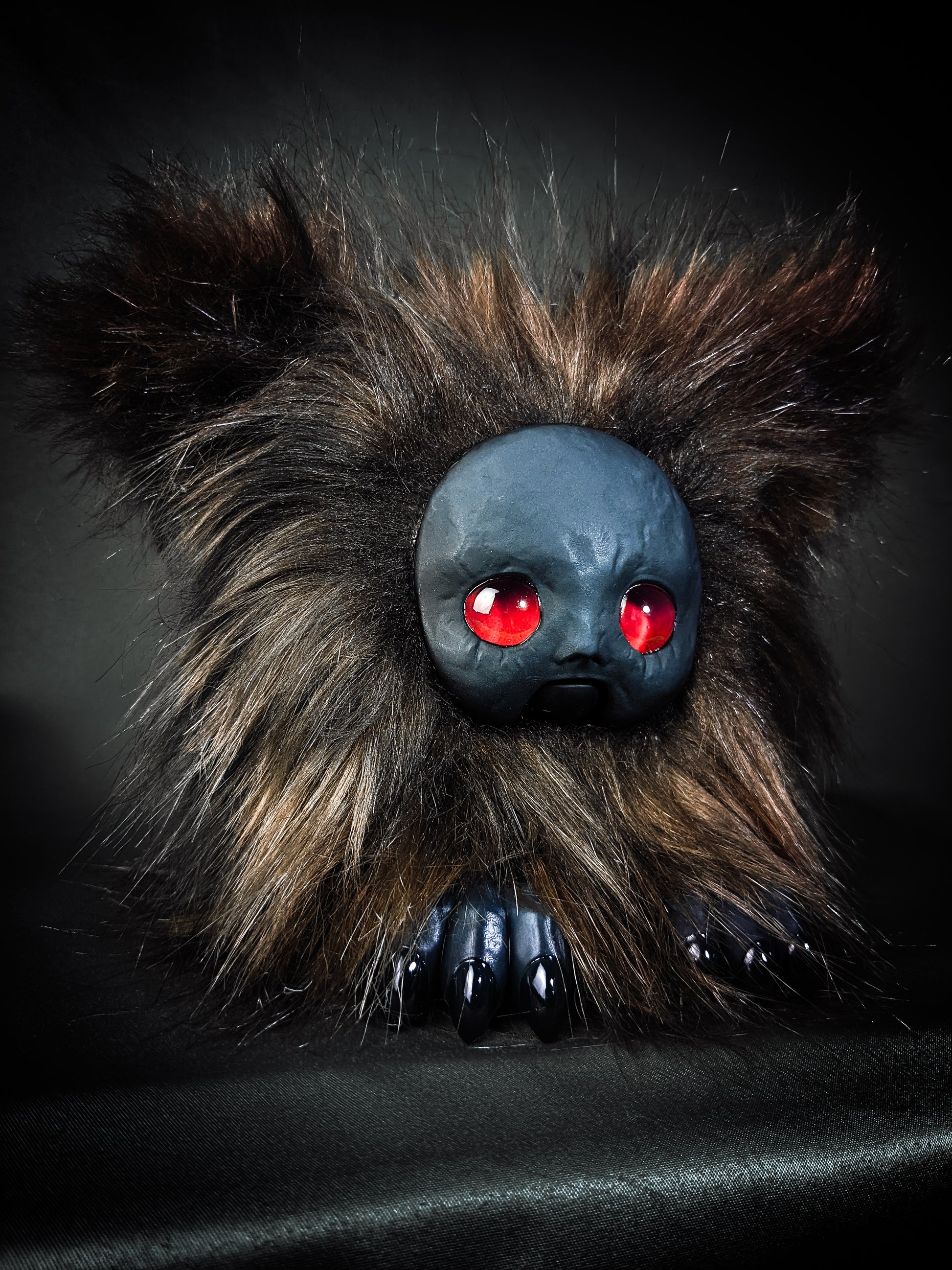 Hollow Remnant - RUIN: Custom Electronic Gothic Furby Art Doll