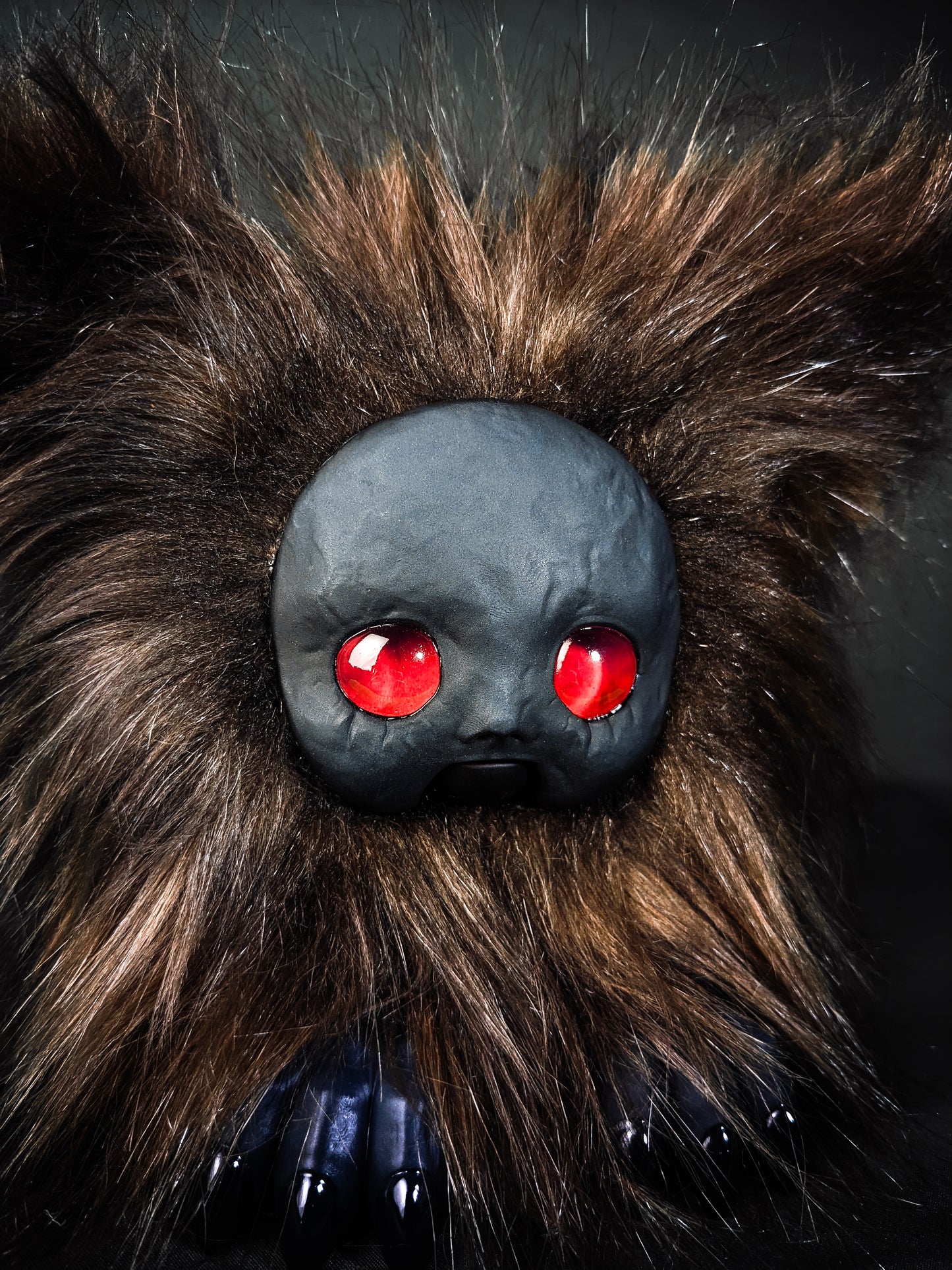 Hollow Remnant - RUIN: Custom Electronic Gothic Furby Art Doll