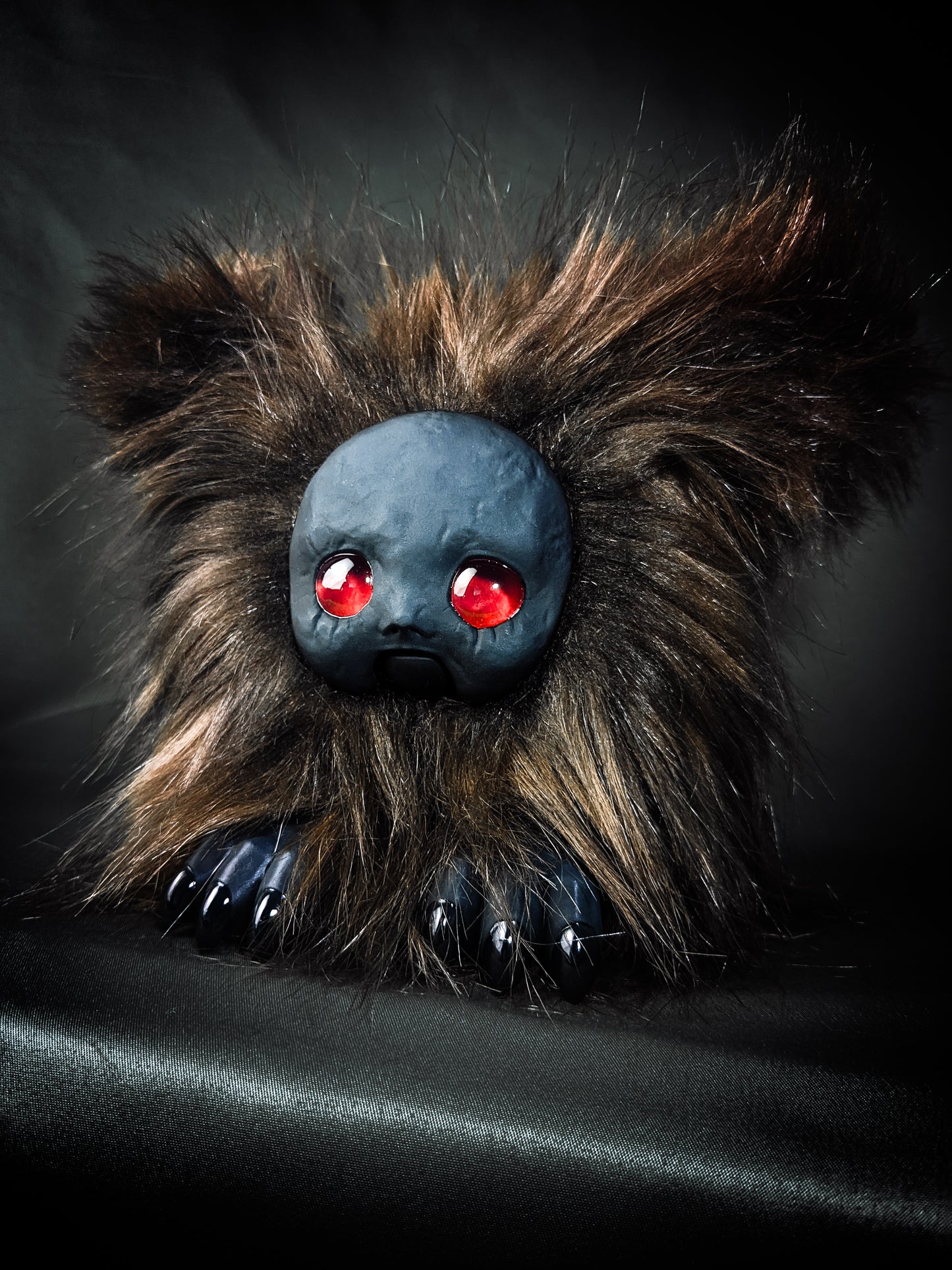 Hollow Remnant - RUIN: Custom Electronic Gothic Furby Art Doll