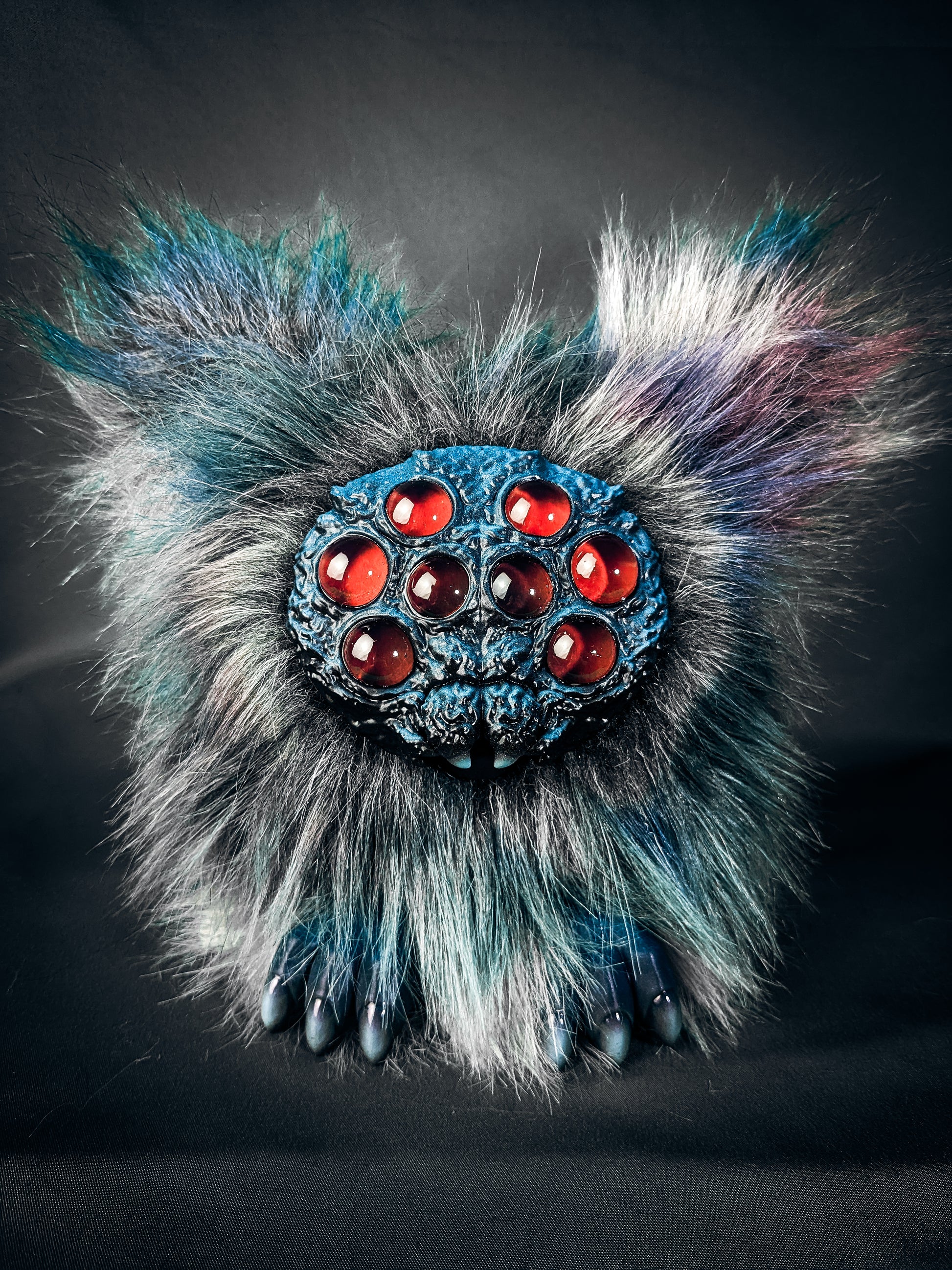 Nefarious Nature - KREBTOR: Custom Electronic Spider Furby Art Doll