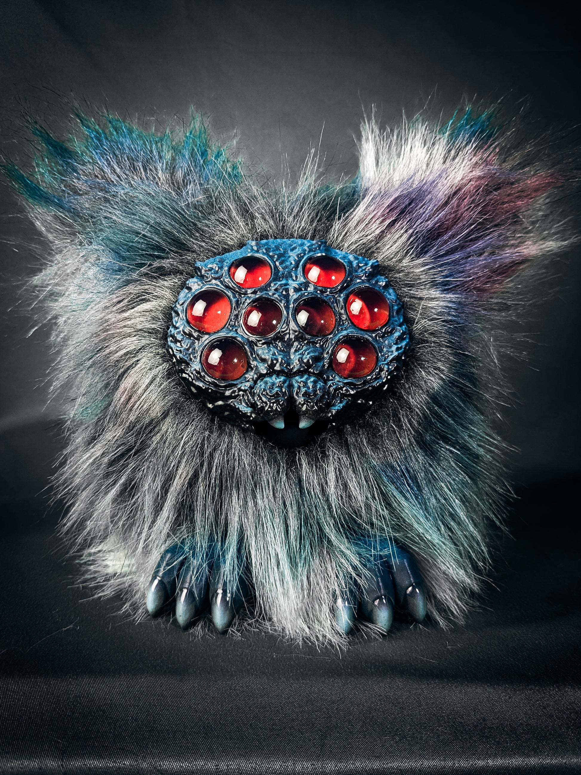 Nefarious Nature - KREBTOR: Custom Electronic Spider Furby Art Doll