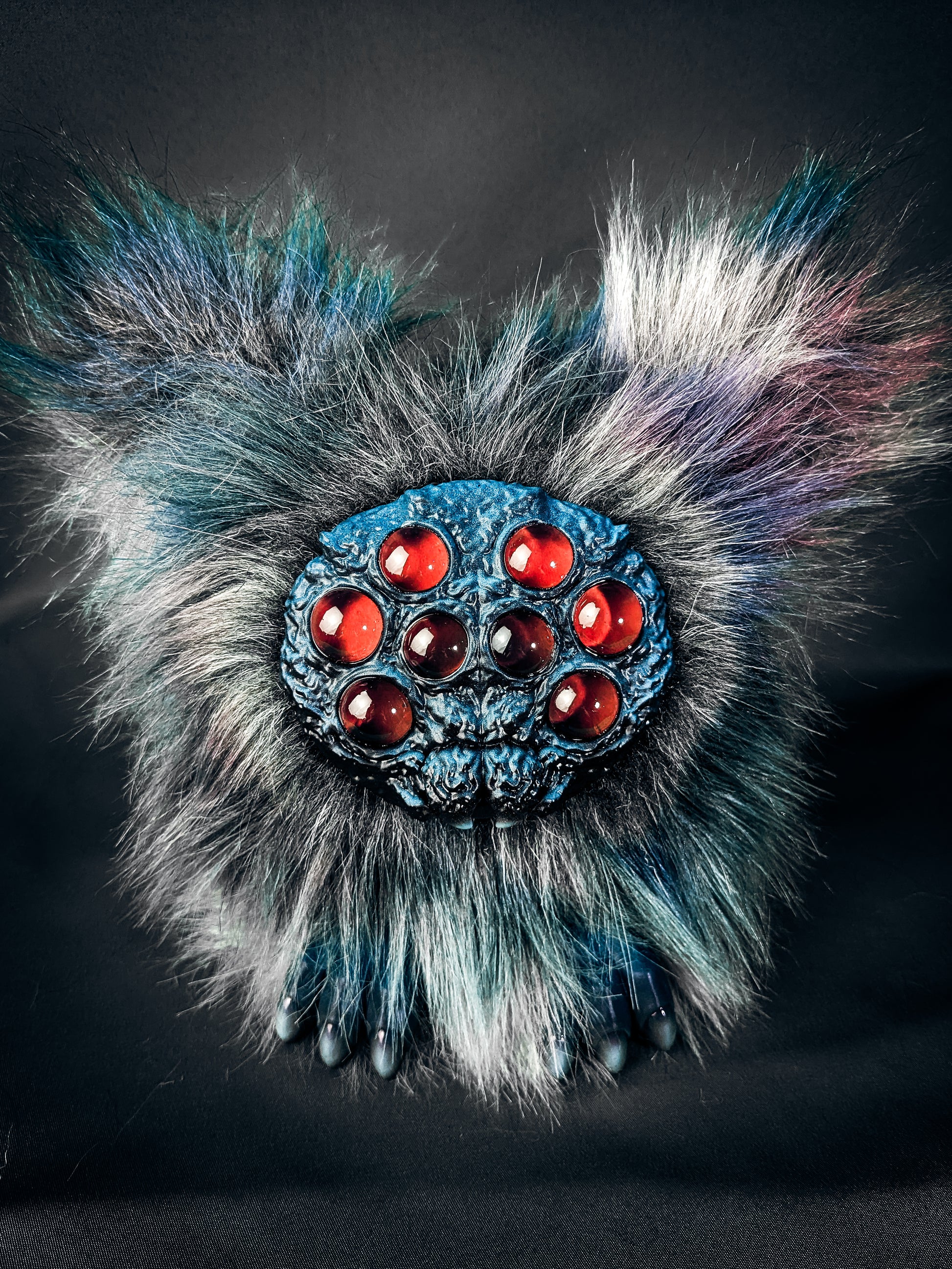 Nefarious Nature - KREBTOR: Custom Electronic Spider Furby Art Doll