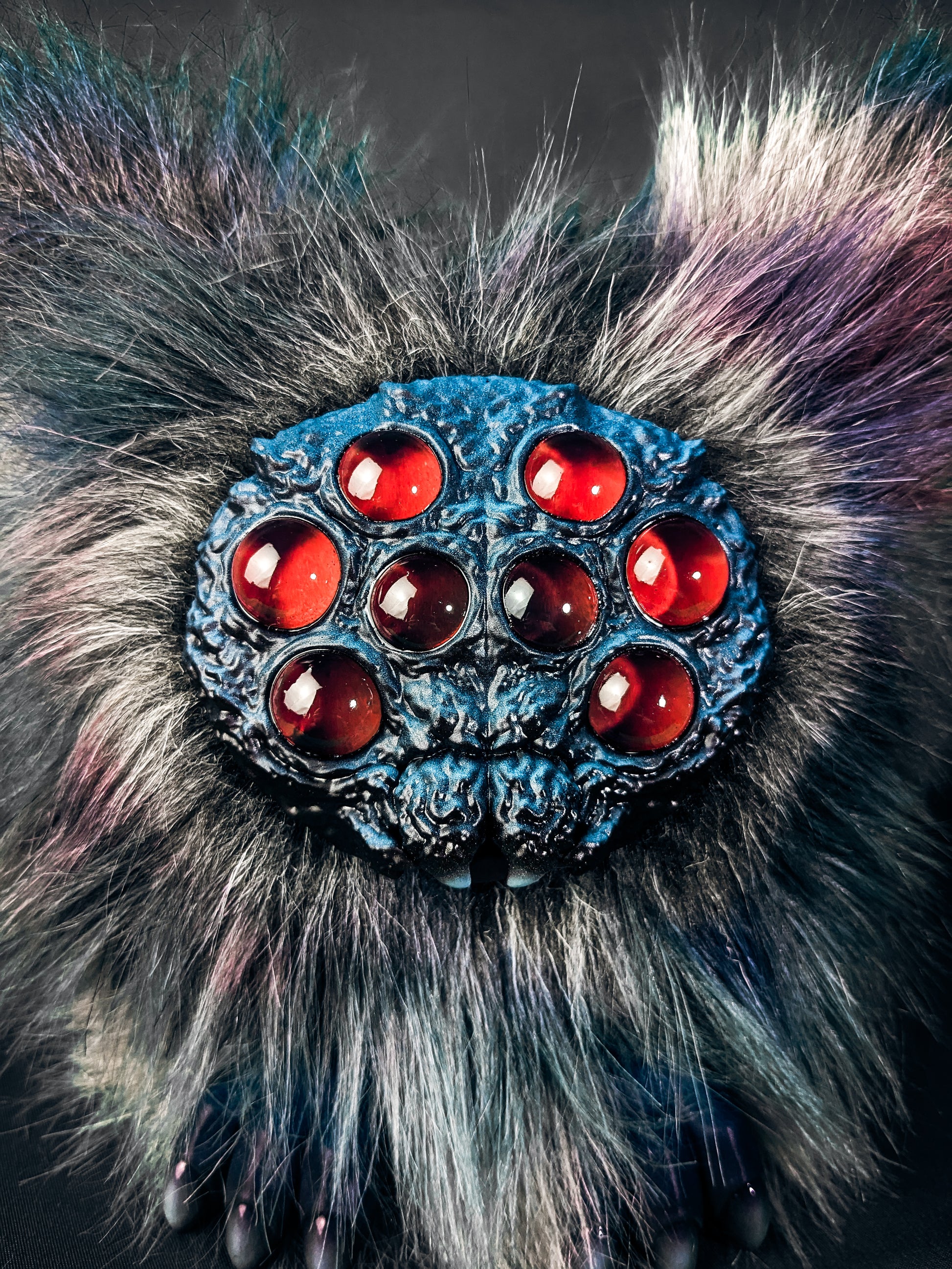 Nefarious Nature - KREBTOR: Custom Electronic Spider Furby Art Doll