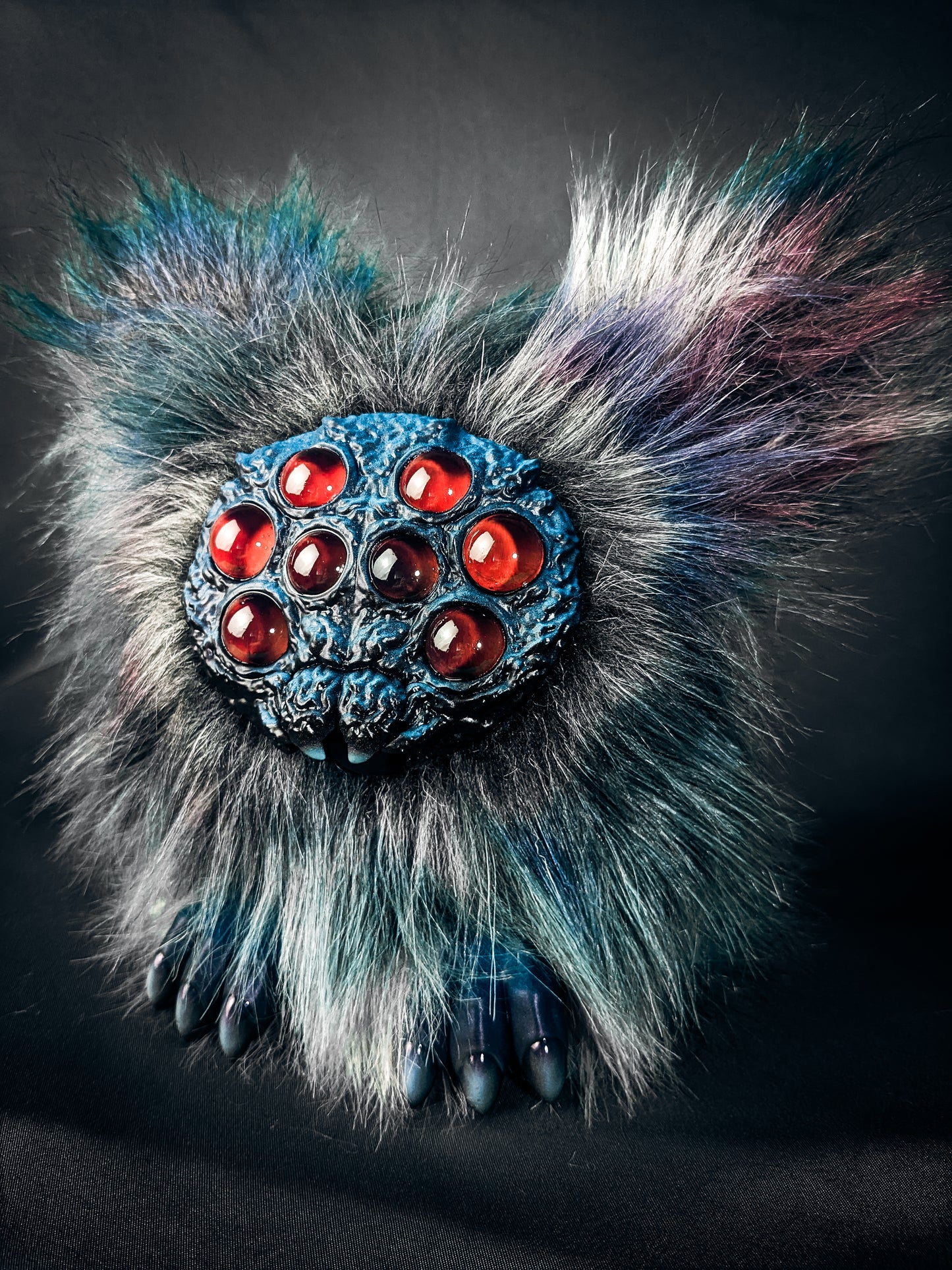 Nefarious Nature - KREBTOR: Custom Electronic Spider Furby Art Doll