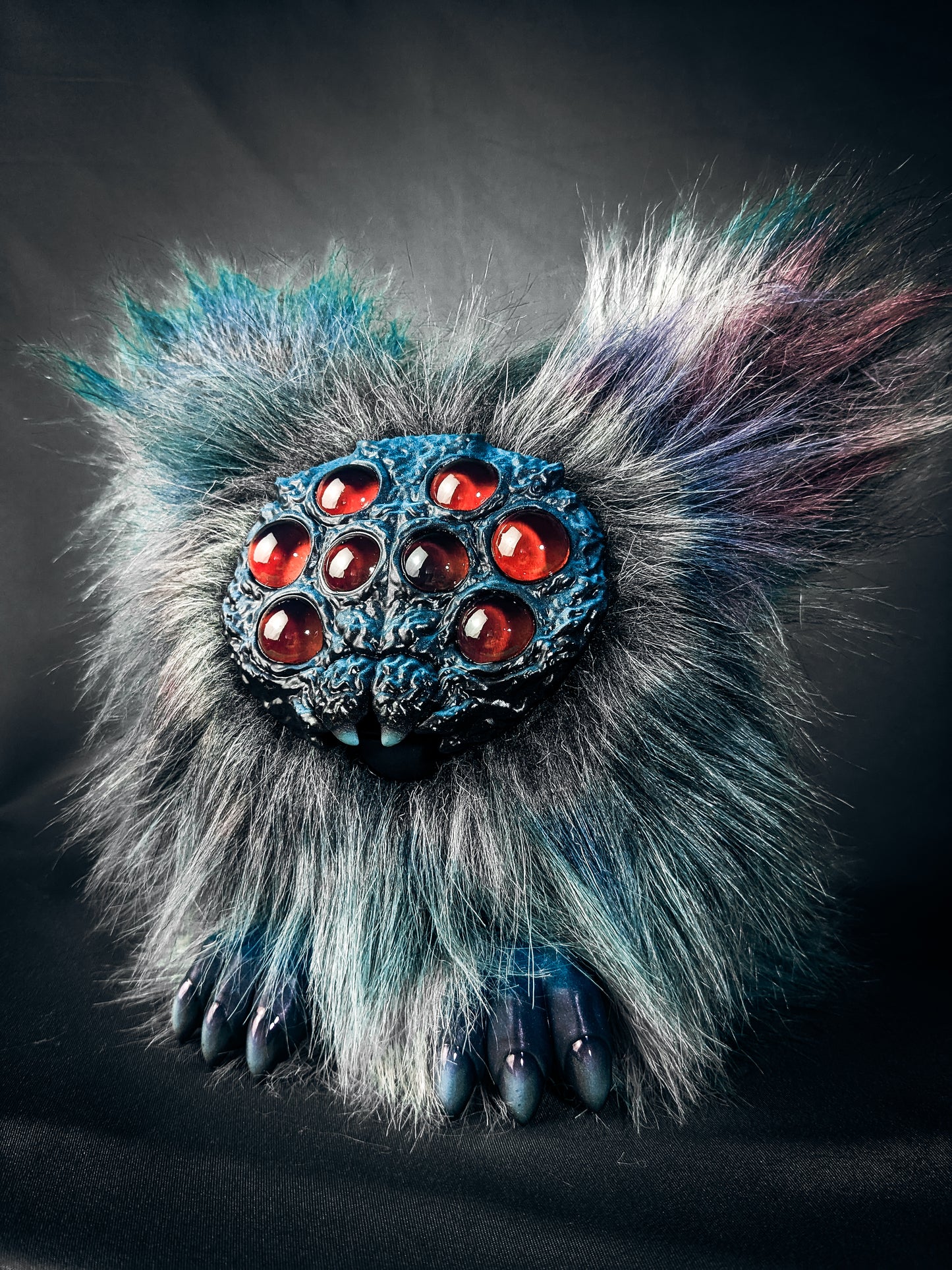 Nefarious Nature - KREBTOR: Custom Electronic Spider Furby Art Doll