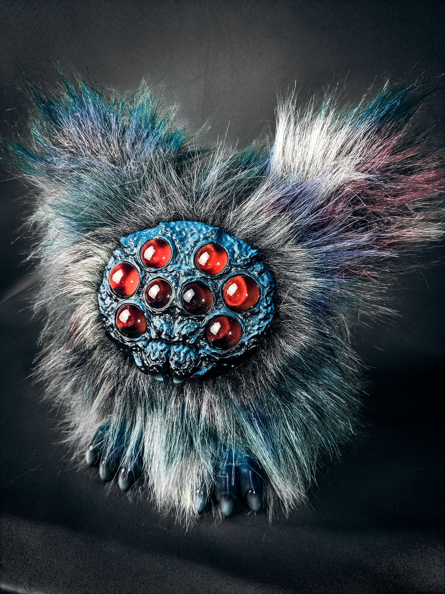 Nefarious Nature - KREBTOR: Custom Electronic Spider Furby Art Doll