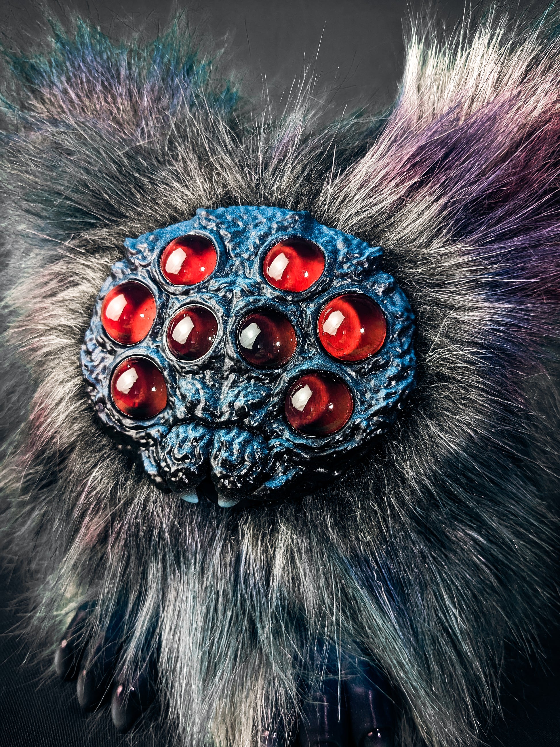 Nefarious Nature - KREBTOR: Custom Electronic Spider Furby Art Doll