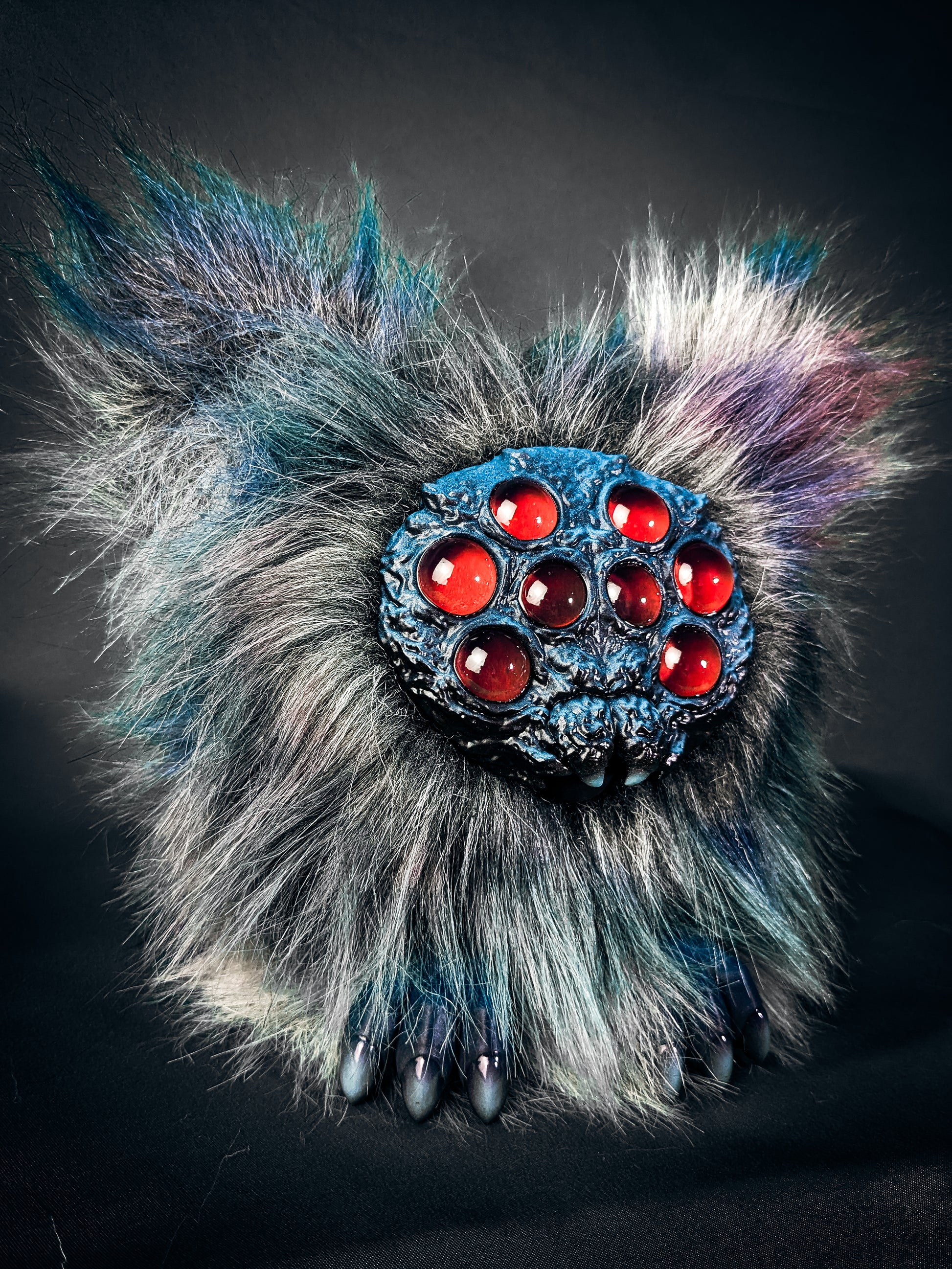 Nefarious Nature - KREBTOR: Custom Electronic Spider Furby Art Doll